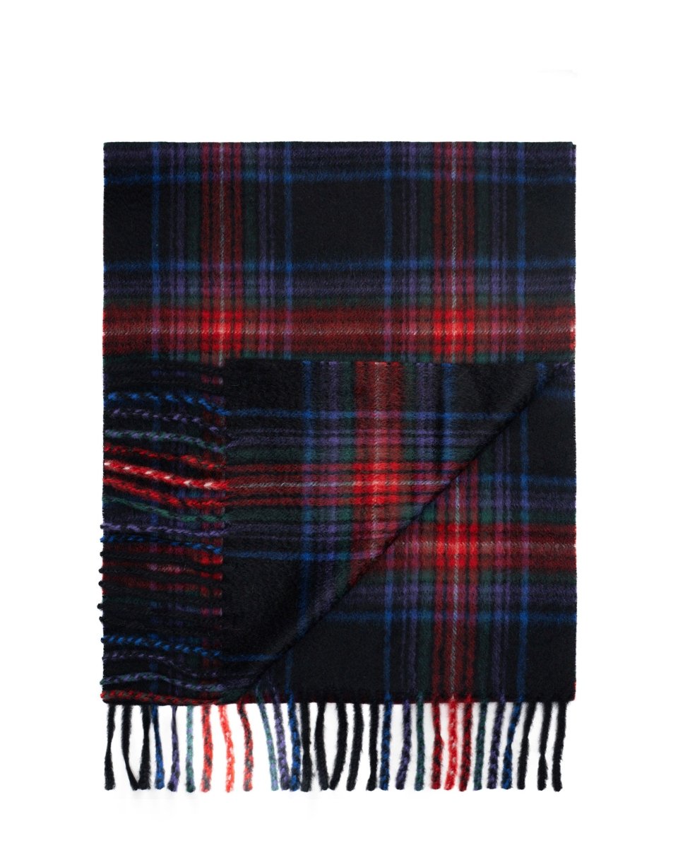Pure Cashmere Tartan Scarf - LonaScott
