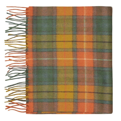 Pure Cashmere Tartan Scarf - LonaScott