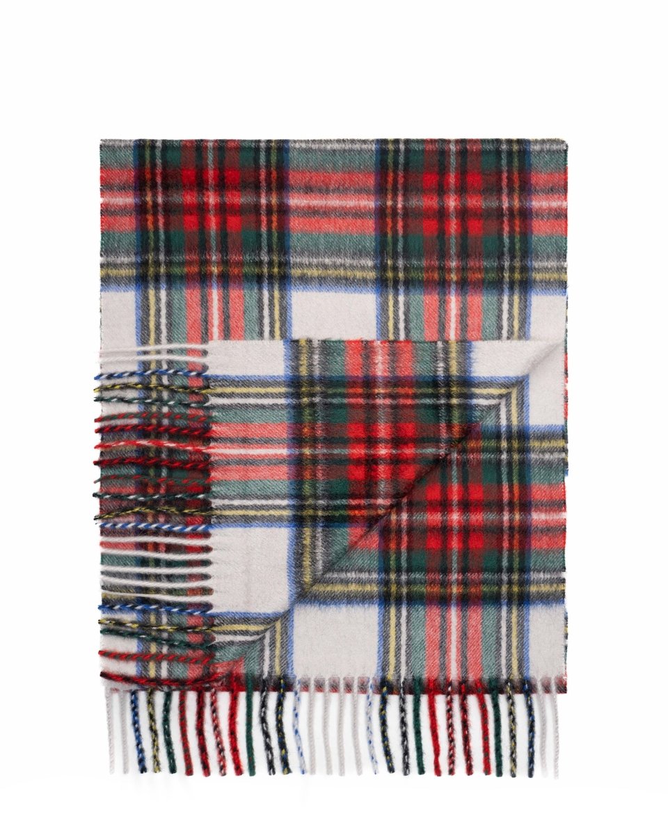Pure Cashmere Tartan Scarf - LonaScott