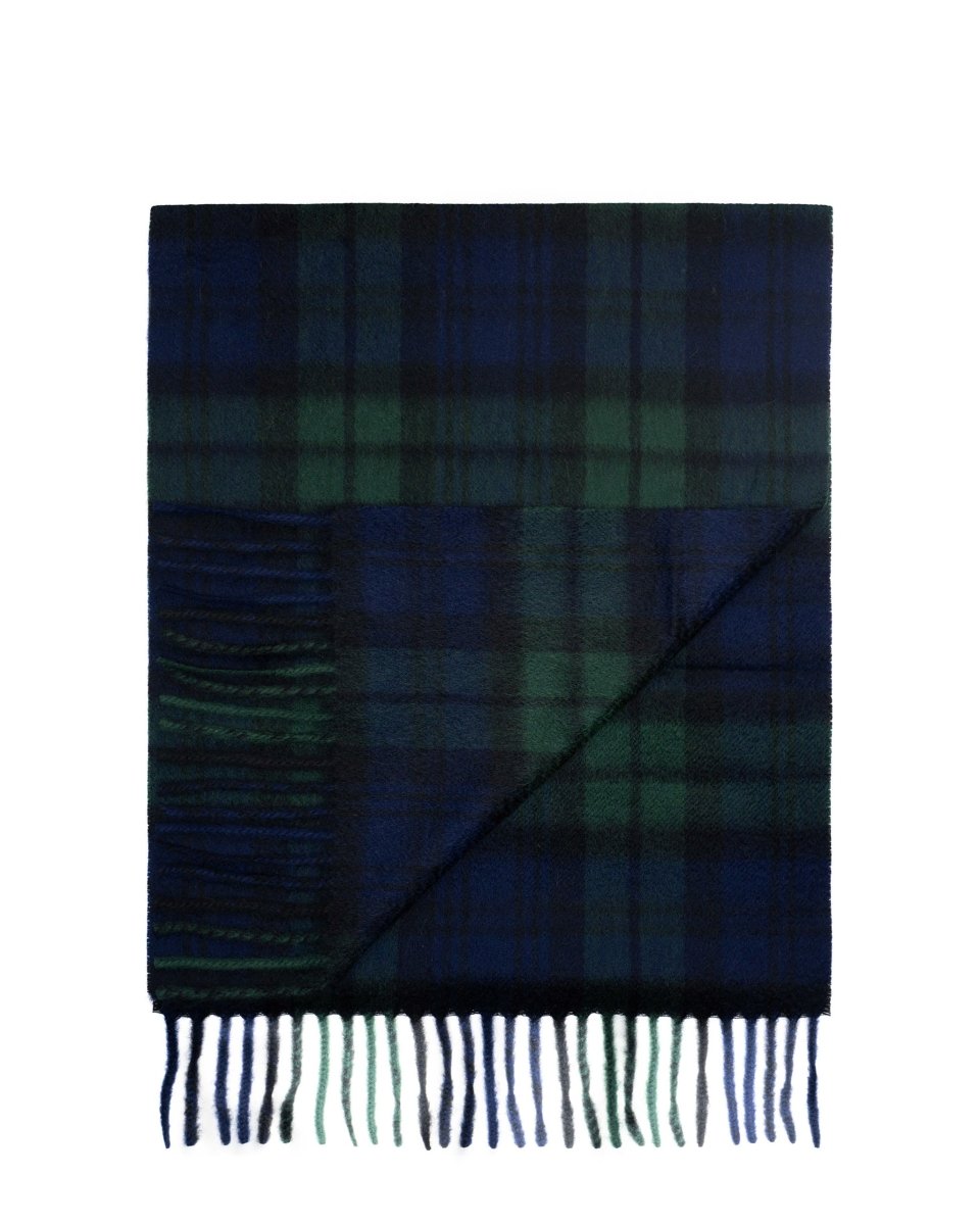 Pure Cashmere Tartan Scarf - LonaScott