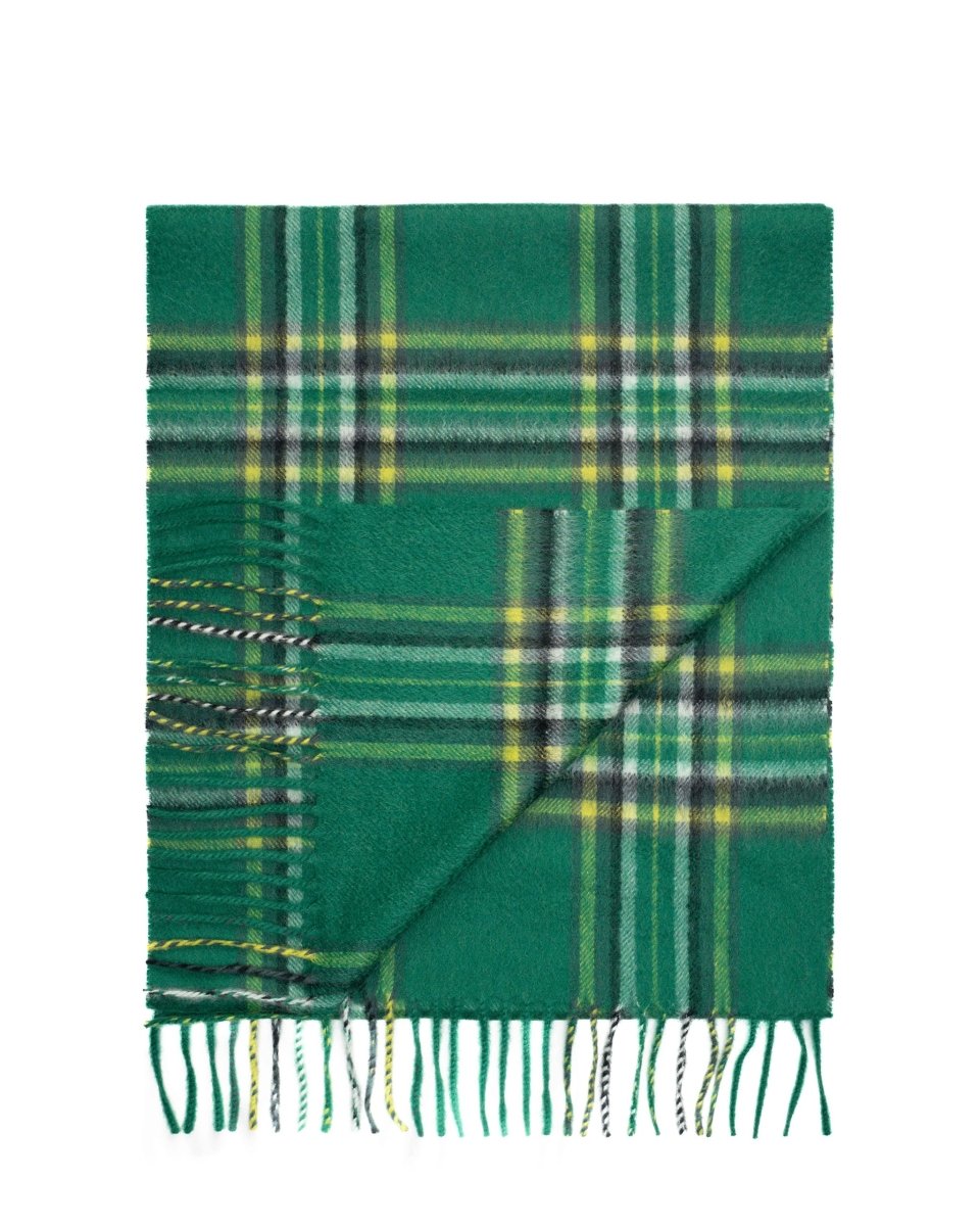 Pure Cashmere Tartan Scarf - LonaScott