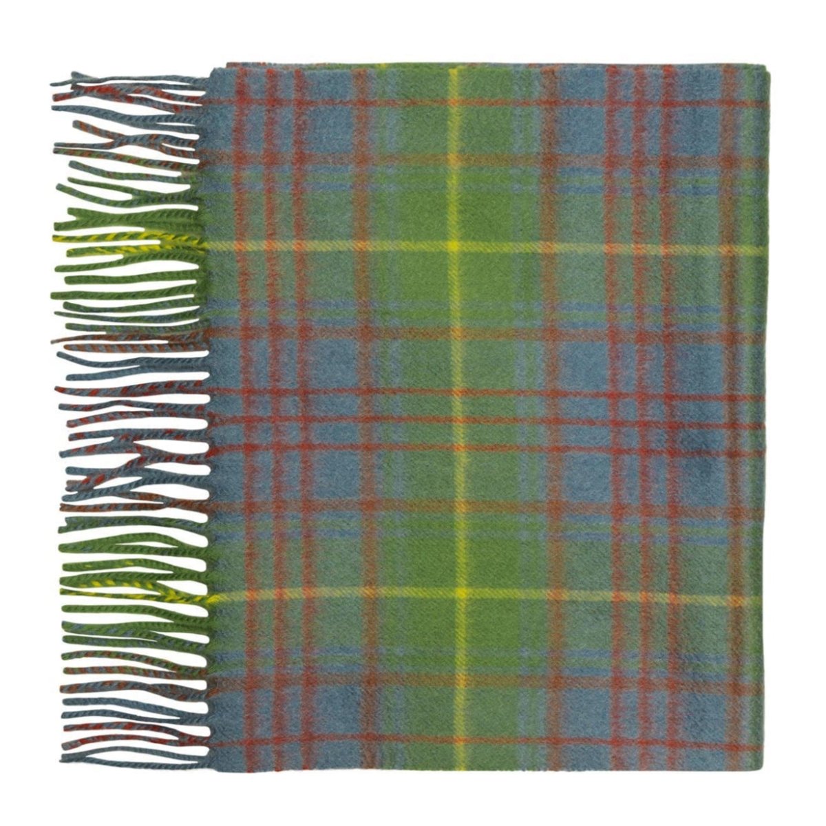Pure Cashmere Tartan Scarf - LonaScott