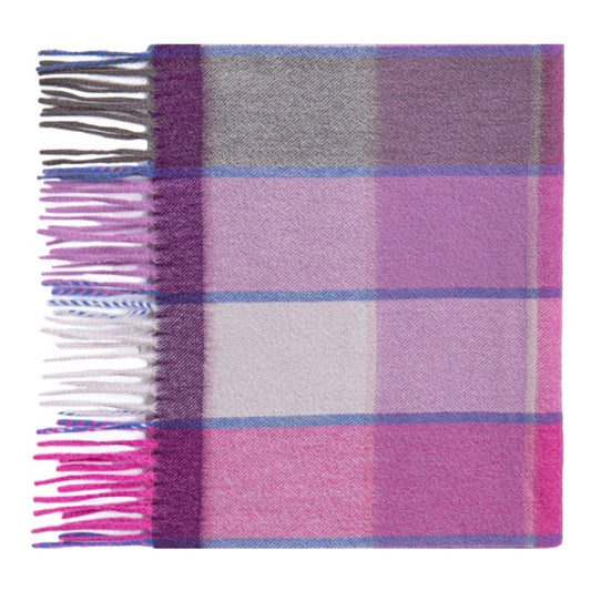 Pure Cashmere Tartan Scarf - LonaScott