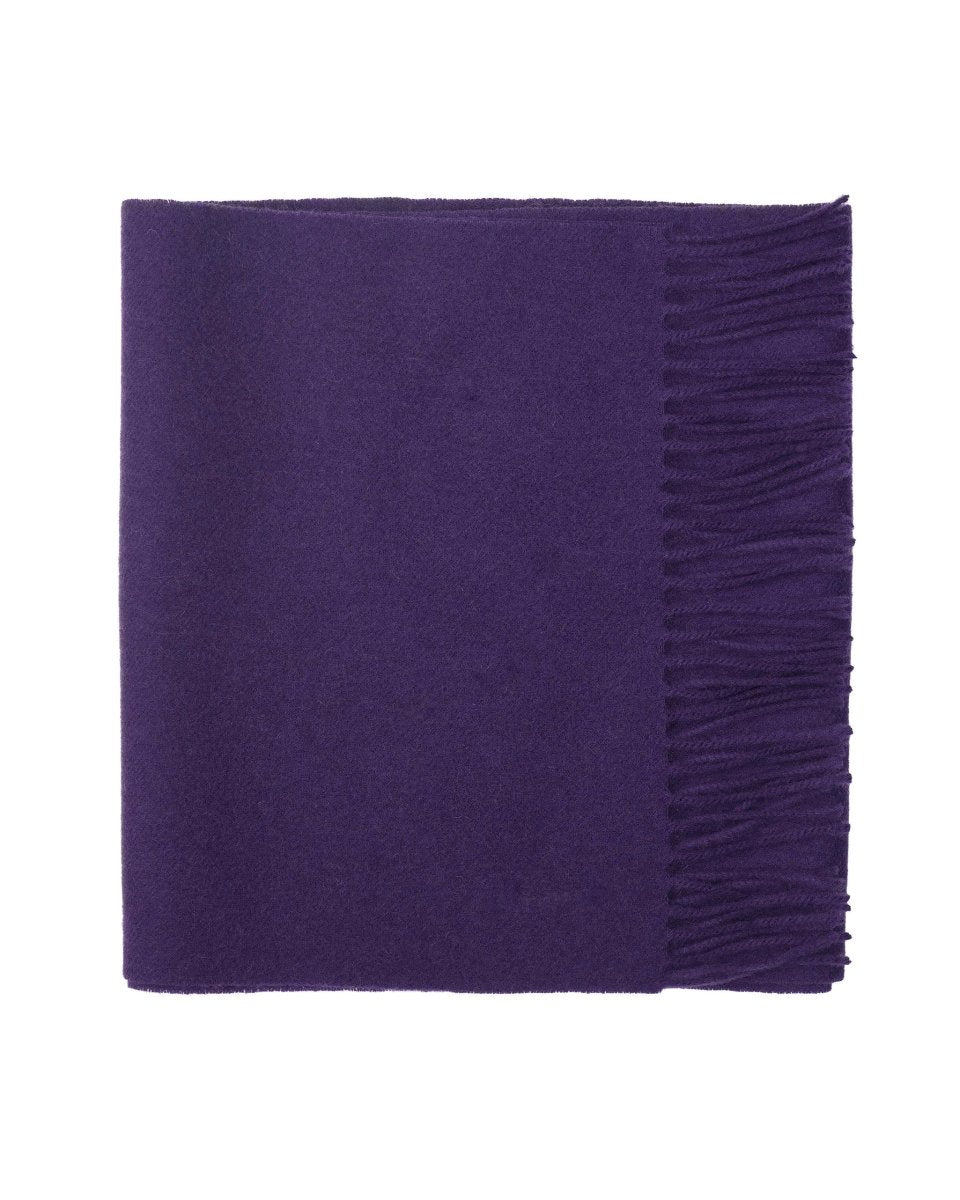 Pure Lambswool Plain Scarf - LonaScott