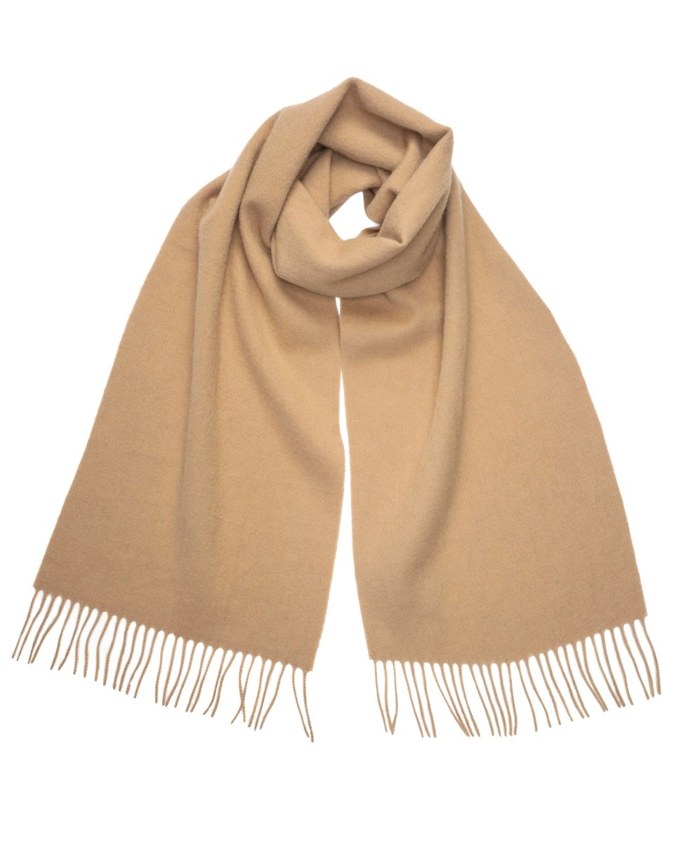 Pure Lambswool Plain Scarf - LonaScott