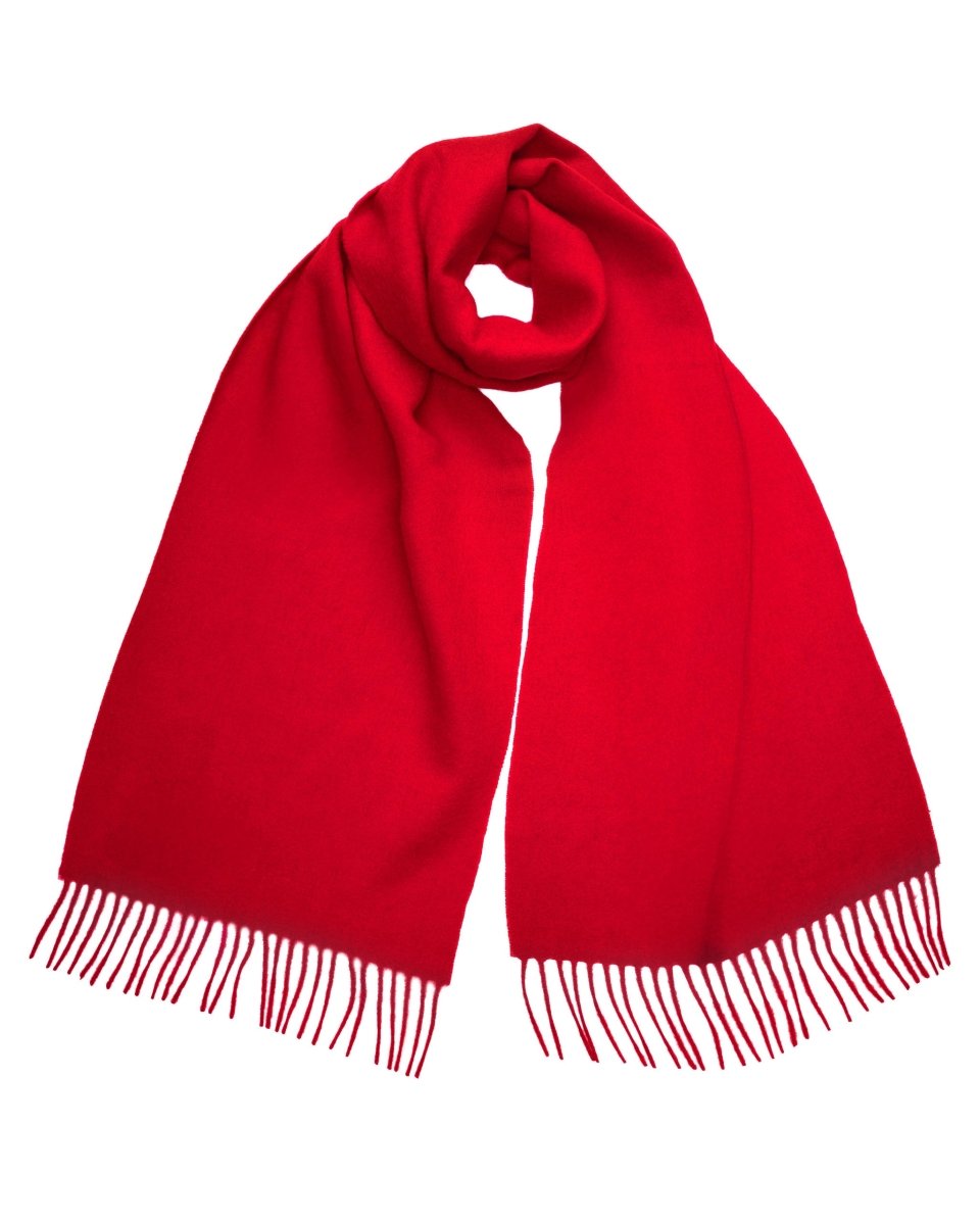Pure Lambswool Plain Scarf - LonaScott