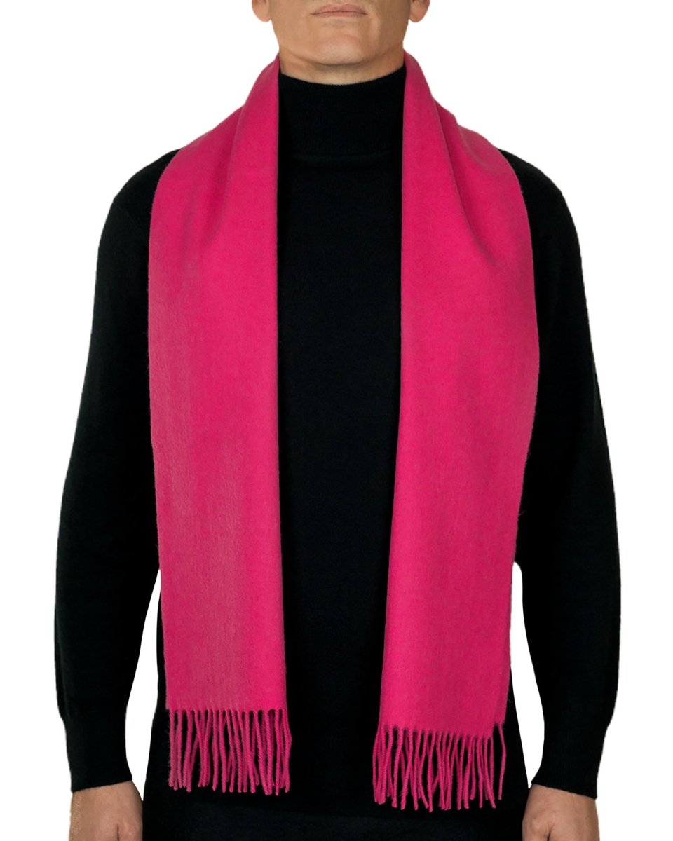 Pure Lambswool Plain Scarf - LonaScott