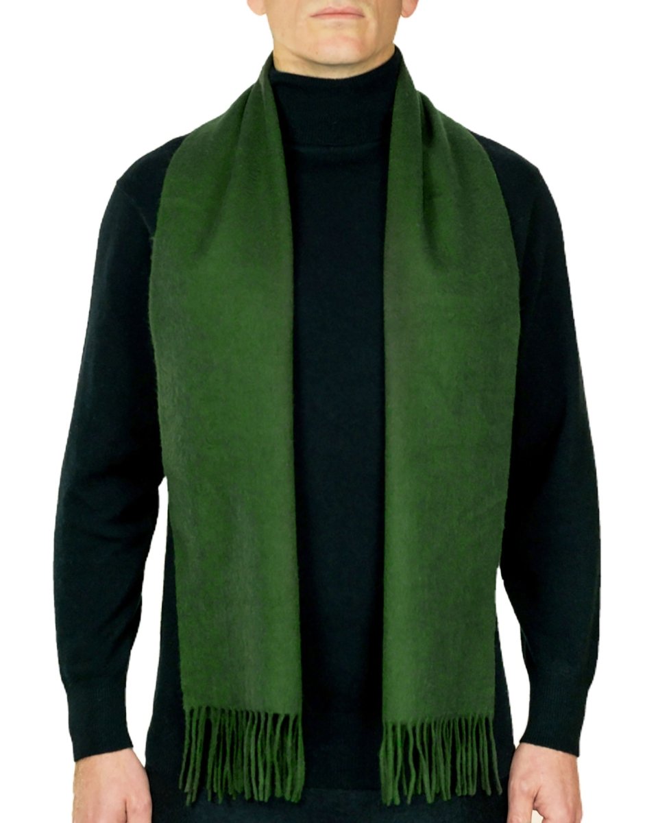 Pure Lambswool Plain Scarf - LonaScott