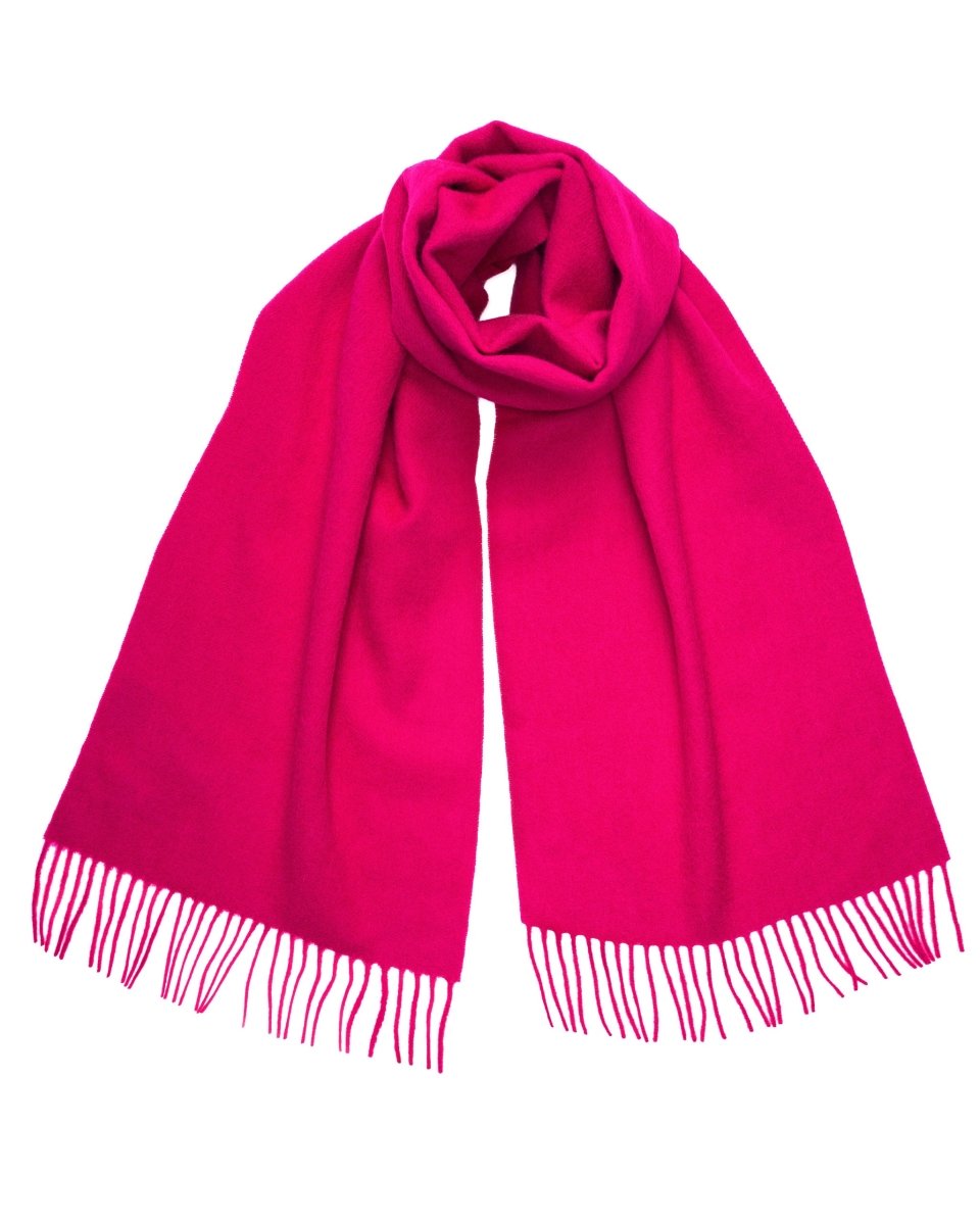 Pure Lambswool Plain Scarf - LonaScott