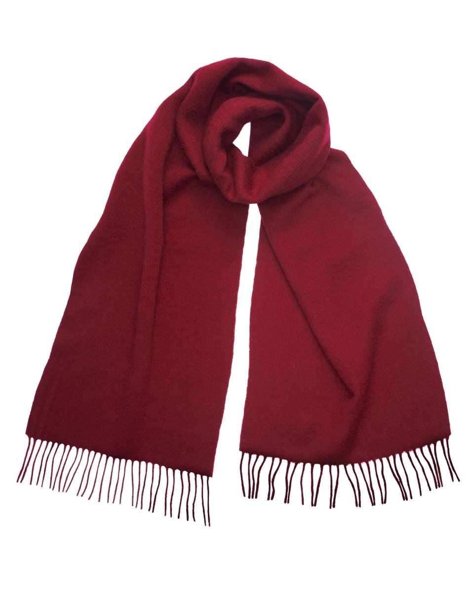 Pure Lambswool Plain Scarf - LonaScott