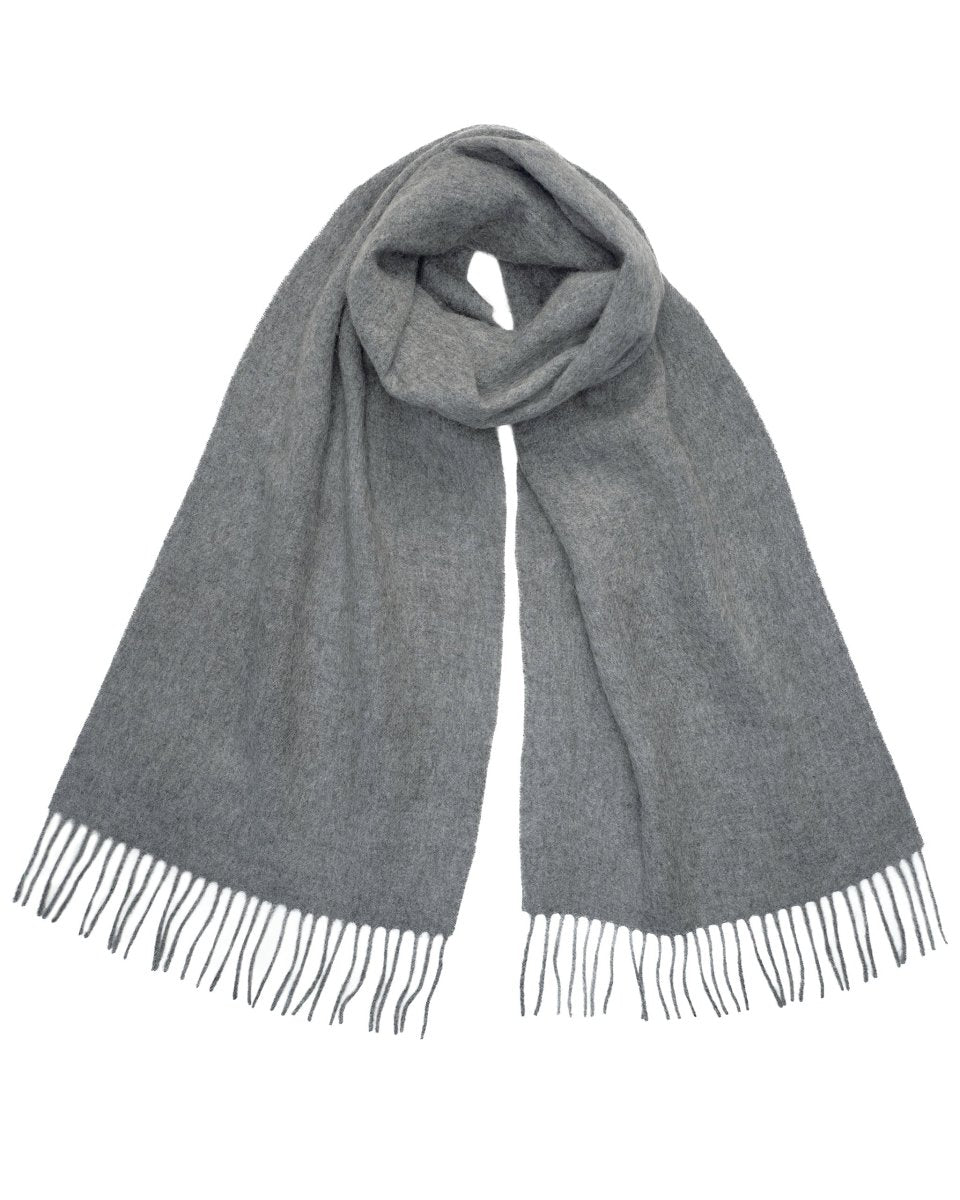 Pure Lambswool Plain Scarf - LonaScott