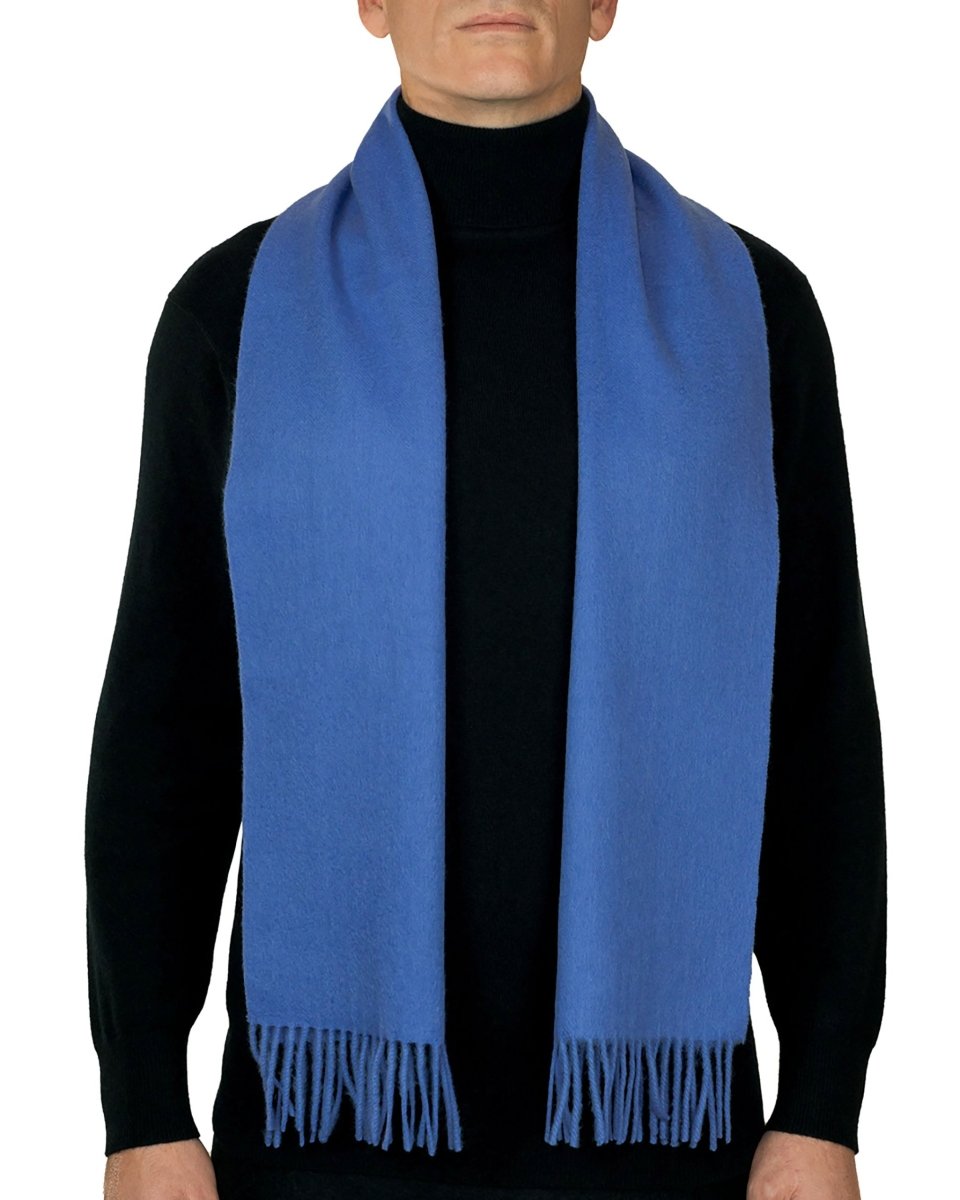 Pure Lambswool Plain Scarf - LonaScott