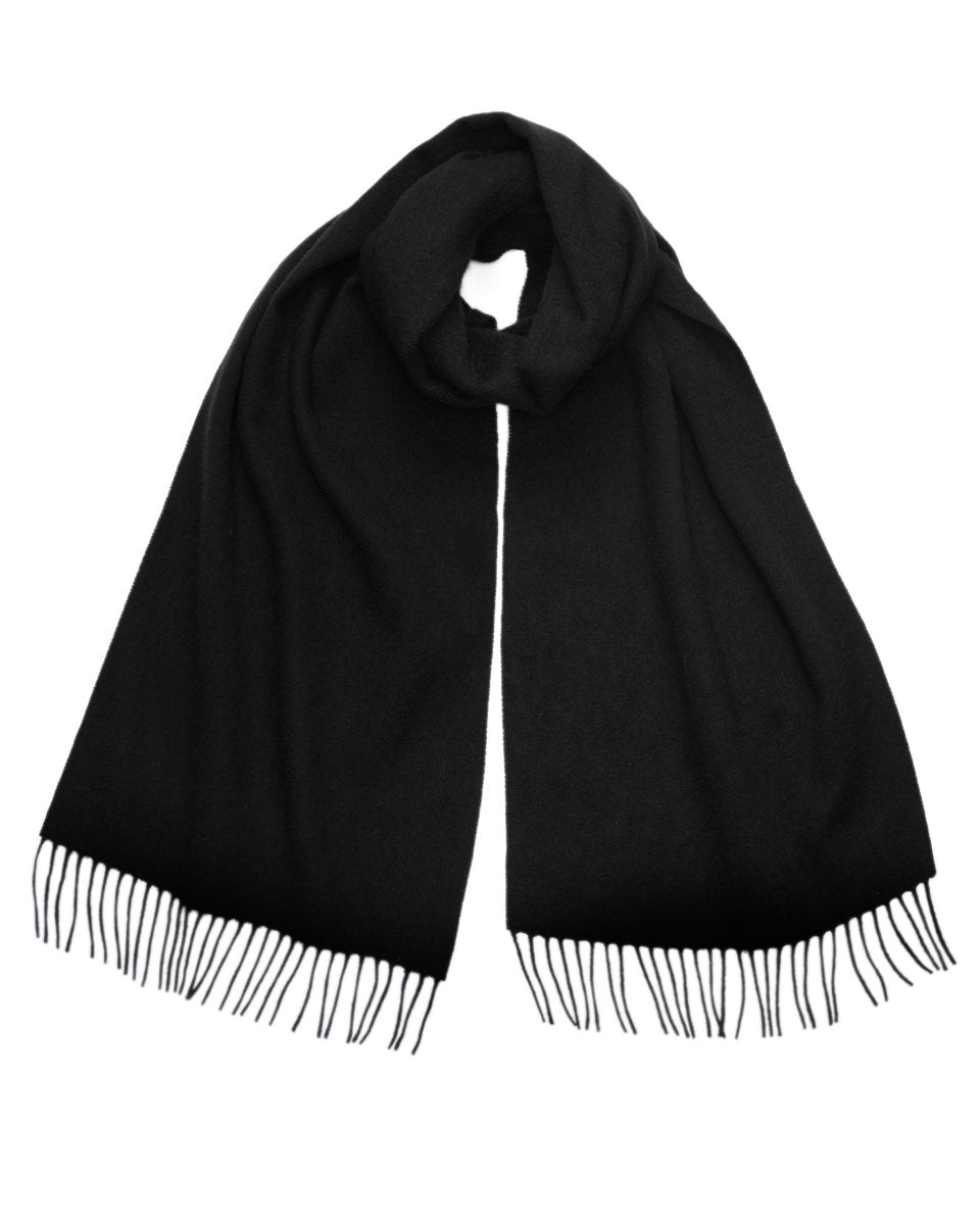 Pure Lambswool Plain Scarf - LonaScott