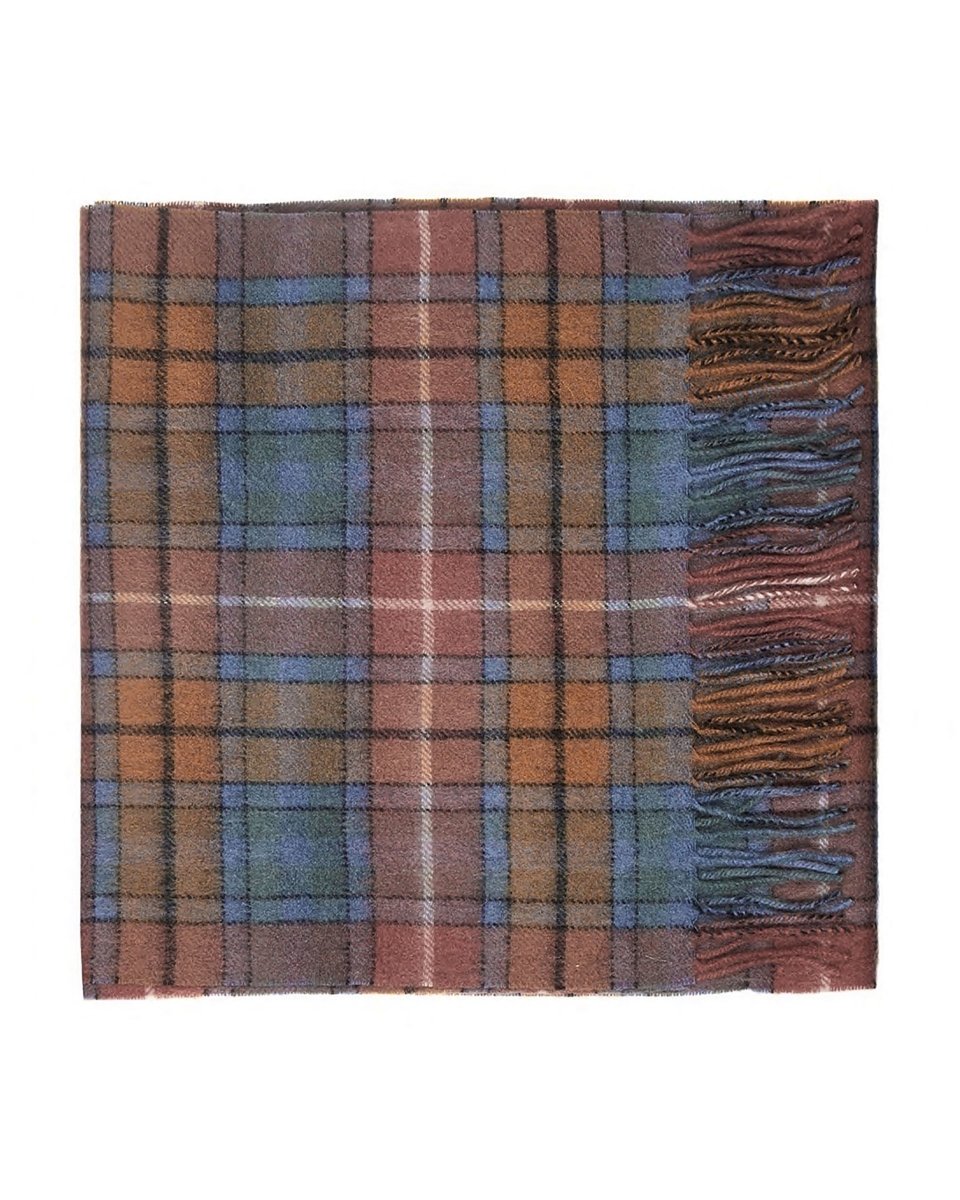 Pure Lambswool Tartan Scarf - LonaScott