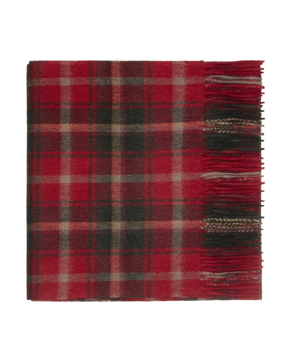 Pure Lambswool Tartan Scarf - LonaScott