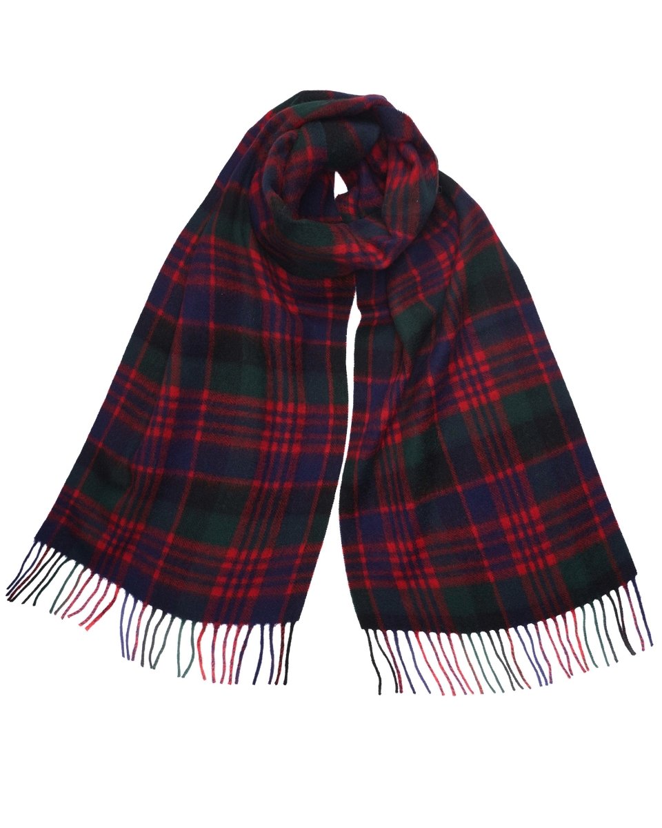 Pure Lambswool Tartan Scarf - LonaScott