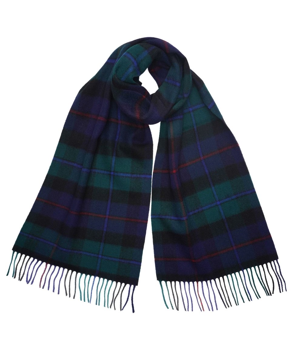 Pure Lambswool Tartan Scarf - LonaScott
