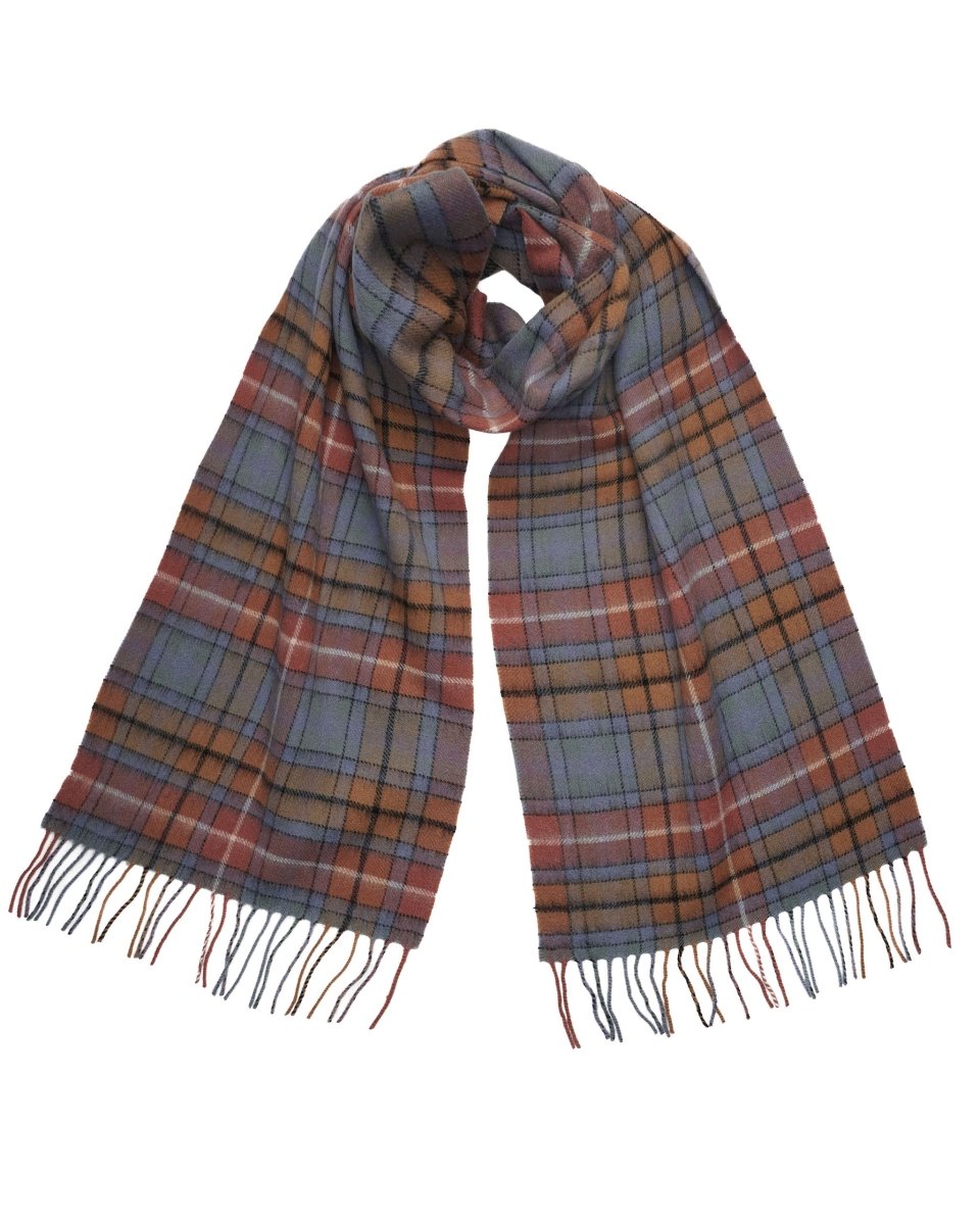Pure Lambswool Tartan Scarf - LonaScott