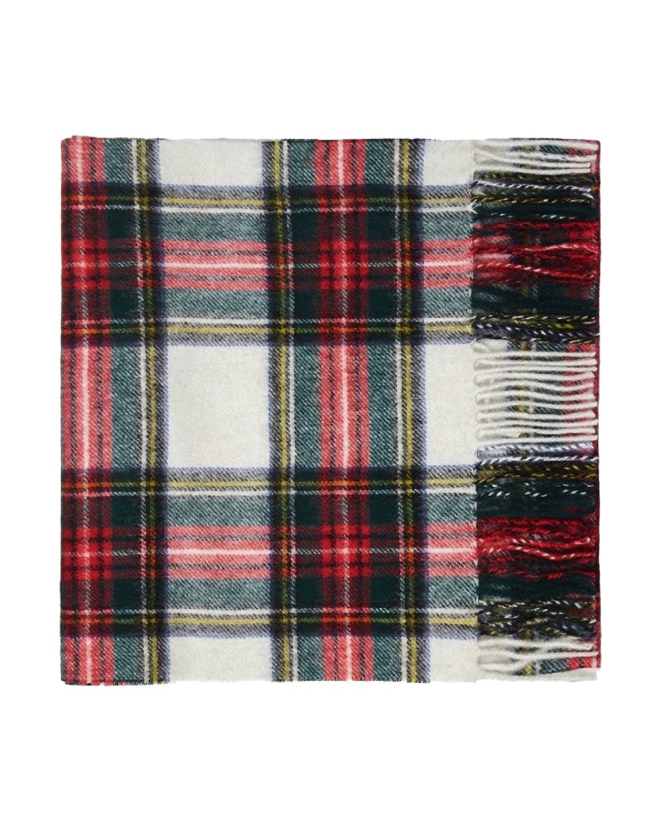 Pure Lambswool Tartan Scarf - LonaScott
