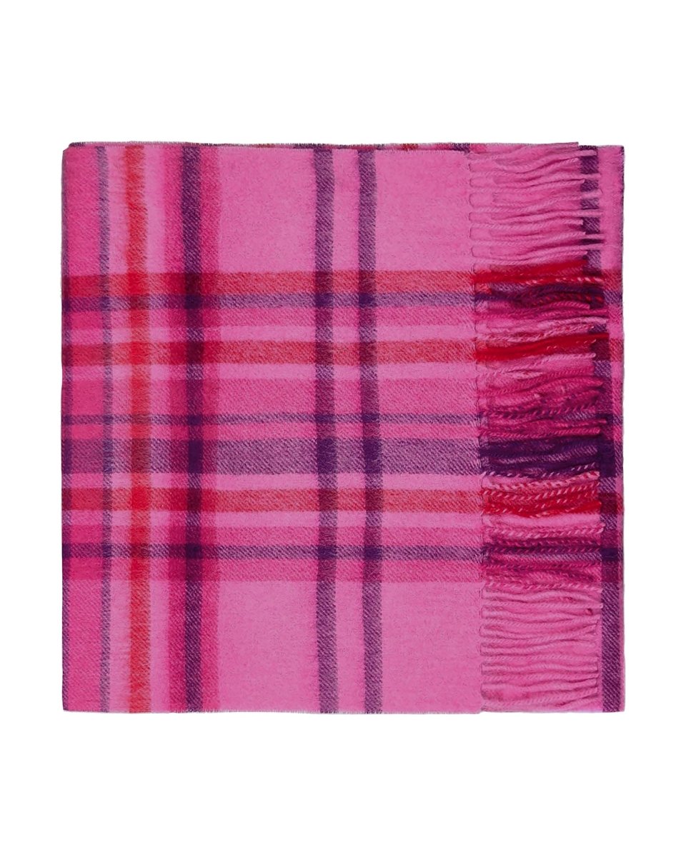 Pure Lambswool Tartan Scarf - LonaScott