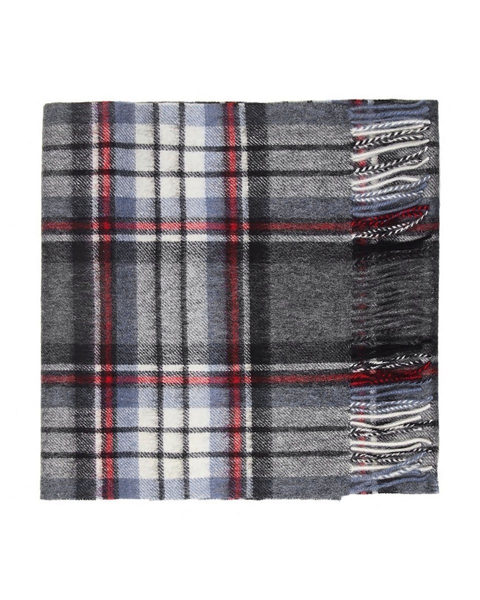 Pure Lambswool Tartan Scarf - LonaScott
