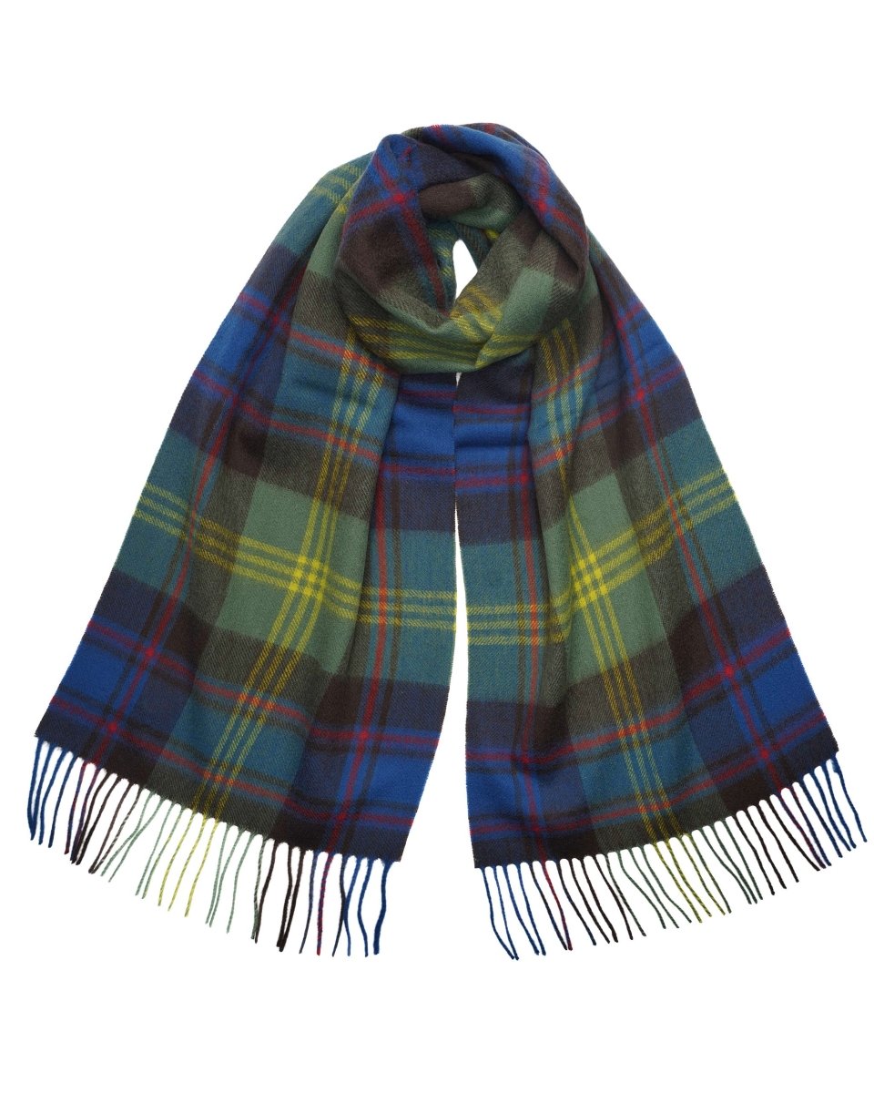 Pure Lambswool Tartan Scarf - LonaScott