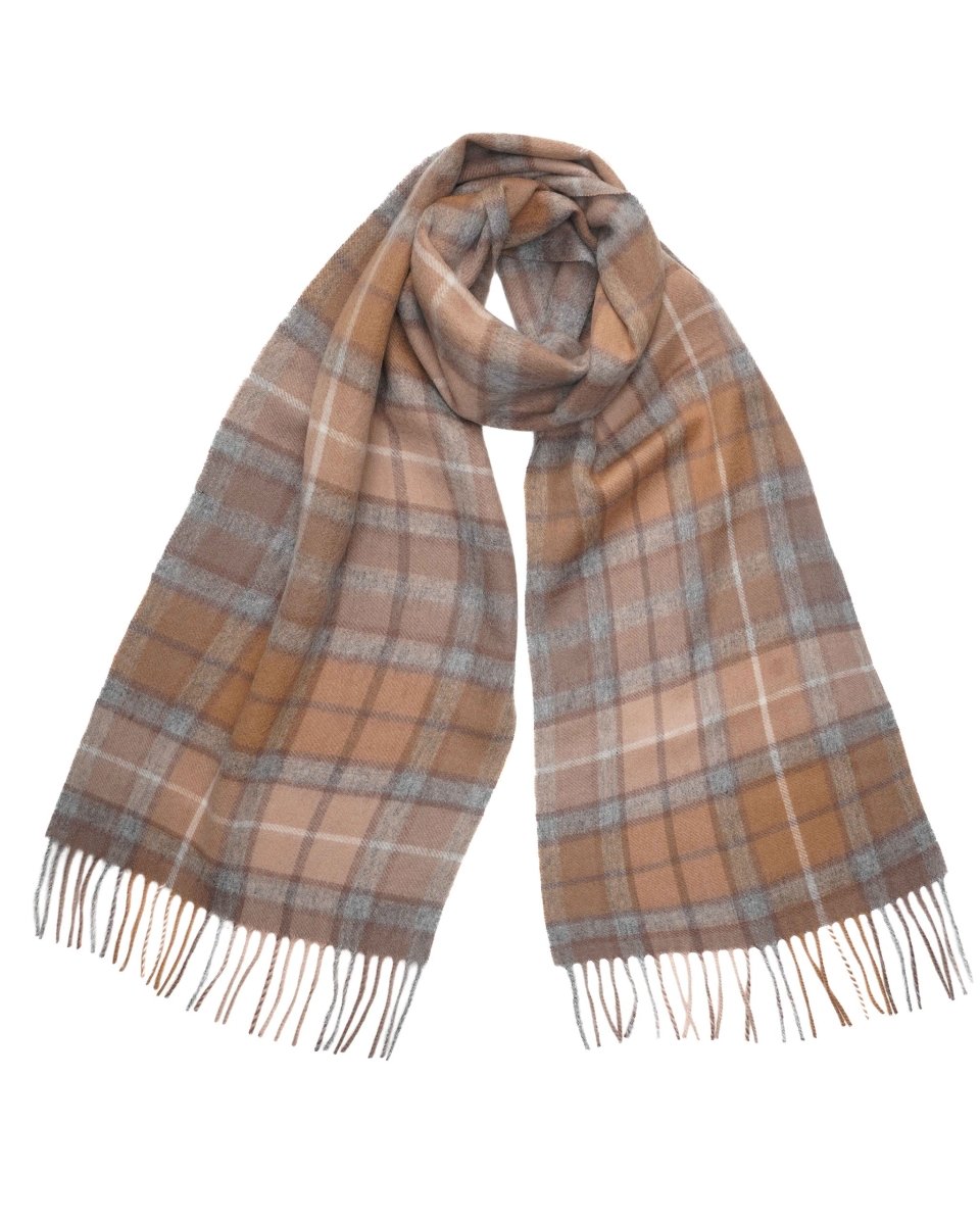 Pure Lambswool Tartan Scarf - LonaScott