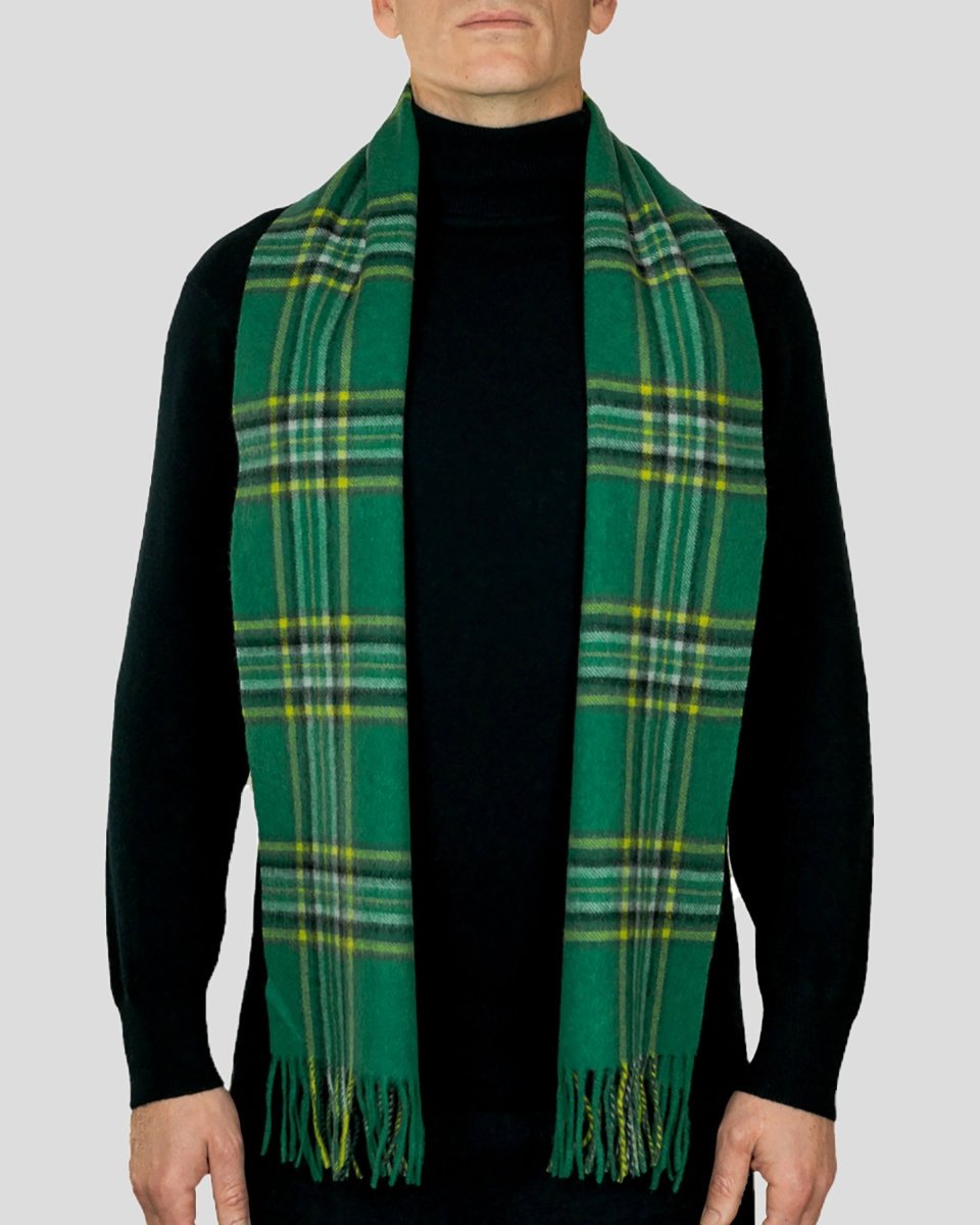 Pure Lambswool Tartan Scarf - LonaScott