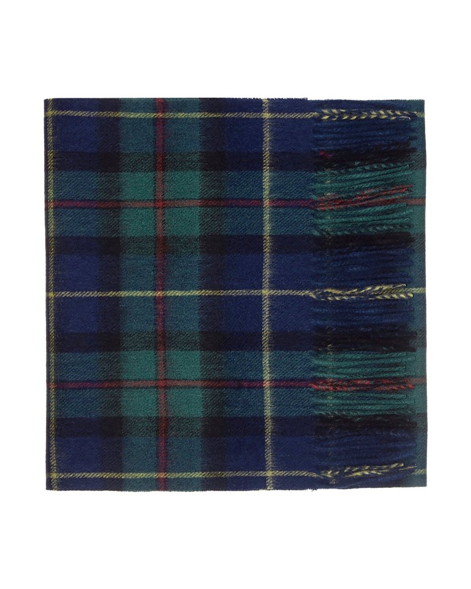 Pure Lambswool Tartan Scarf - LonaScott