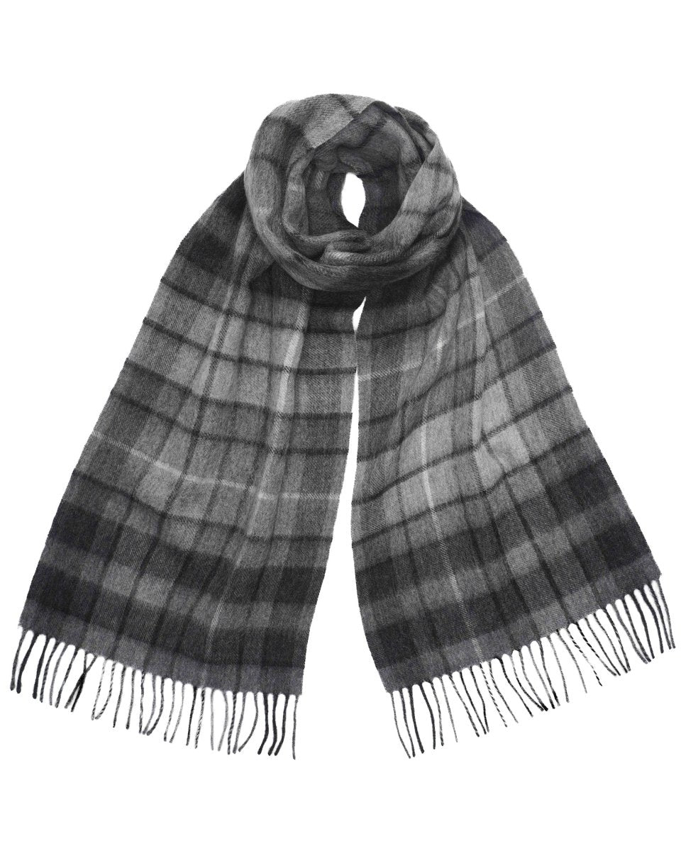Pure Lambswool Tartan Scarf - LonaScott