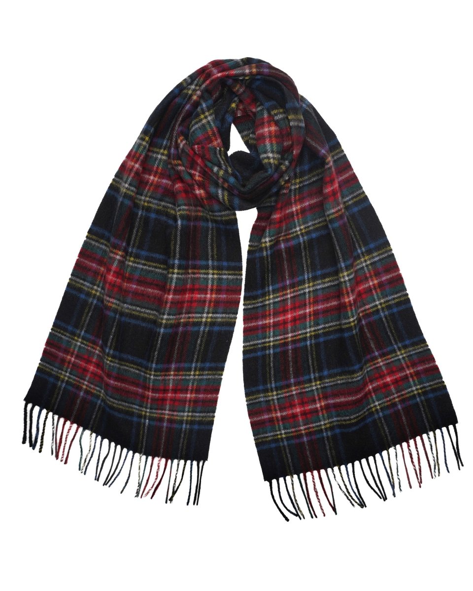 Pure Lambswool Tartan Scarf - LonaScott
