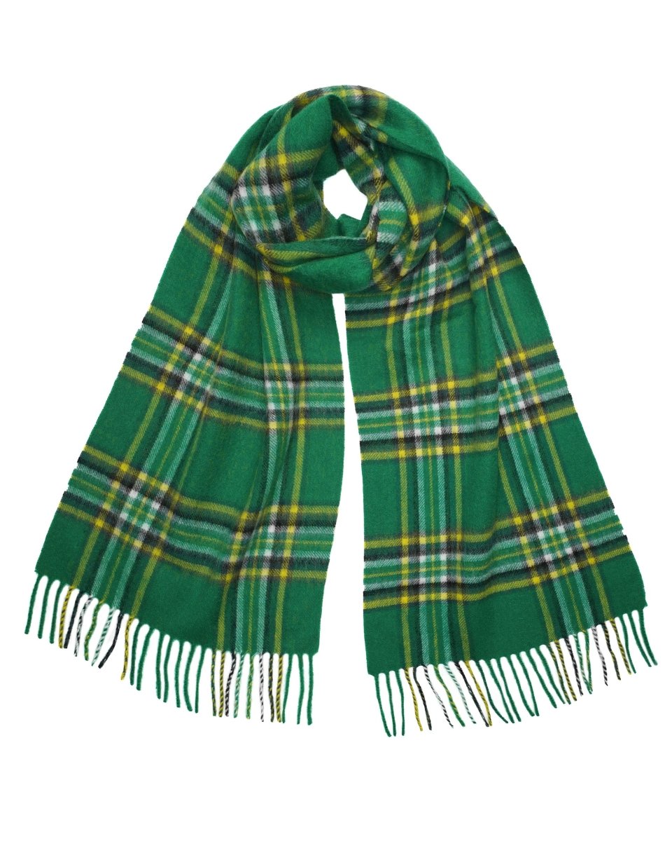 Pure Lambswool Tartan Scarf - LonaScott