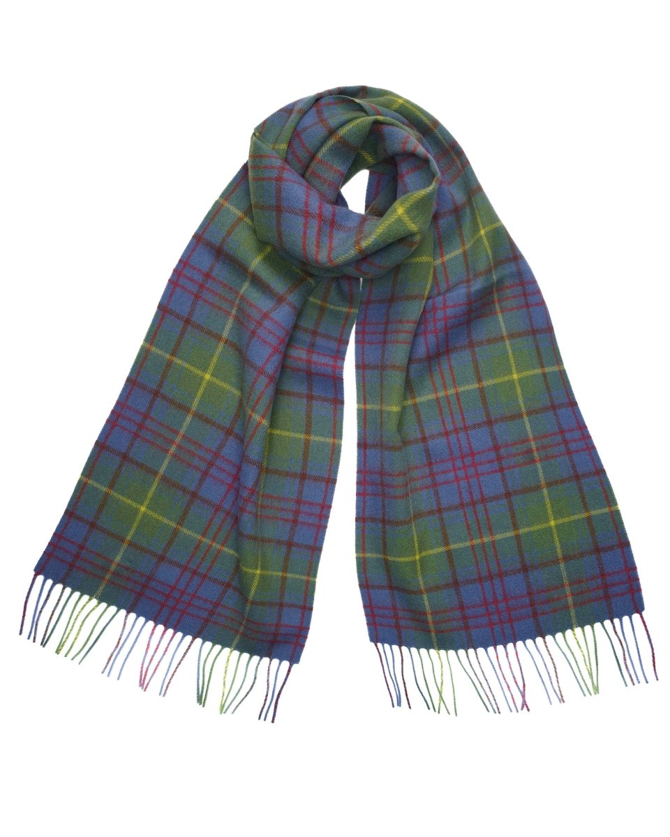 Pure Lambswool Tartan Scarf - LonaScott