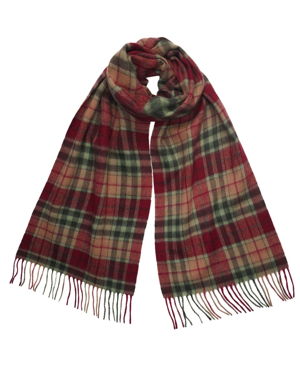 Pure Lambswool Tartan Scarf - LonaScott