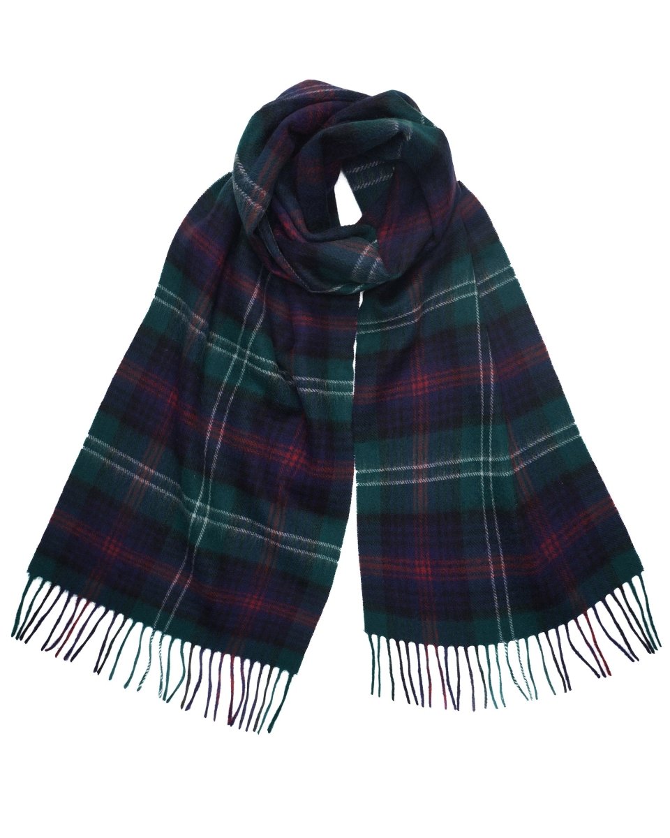 Pure Lambswool Tartan Scarf - LonaScott