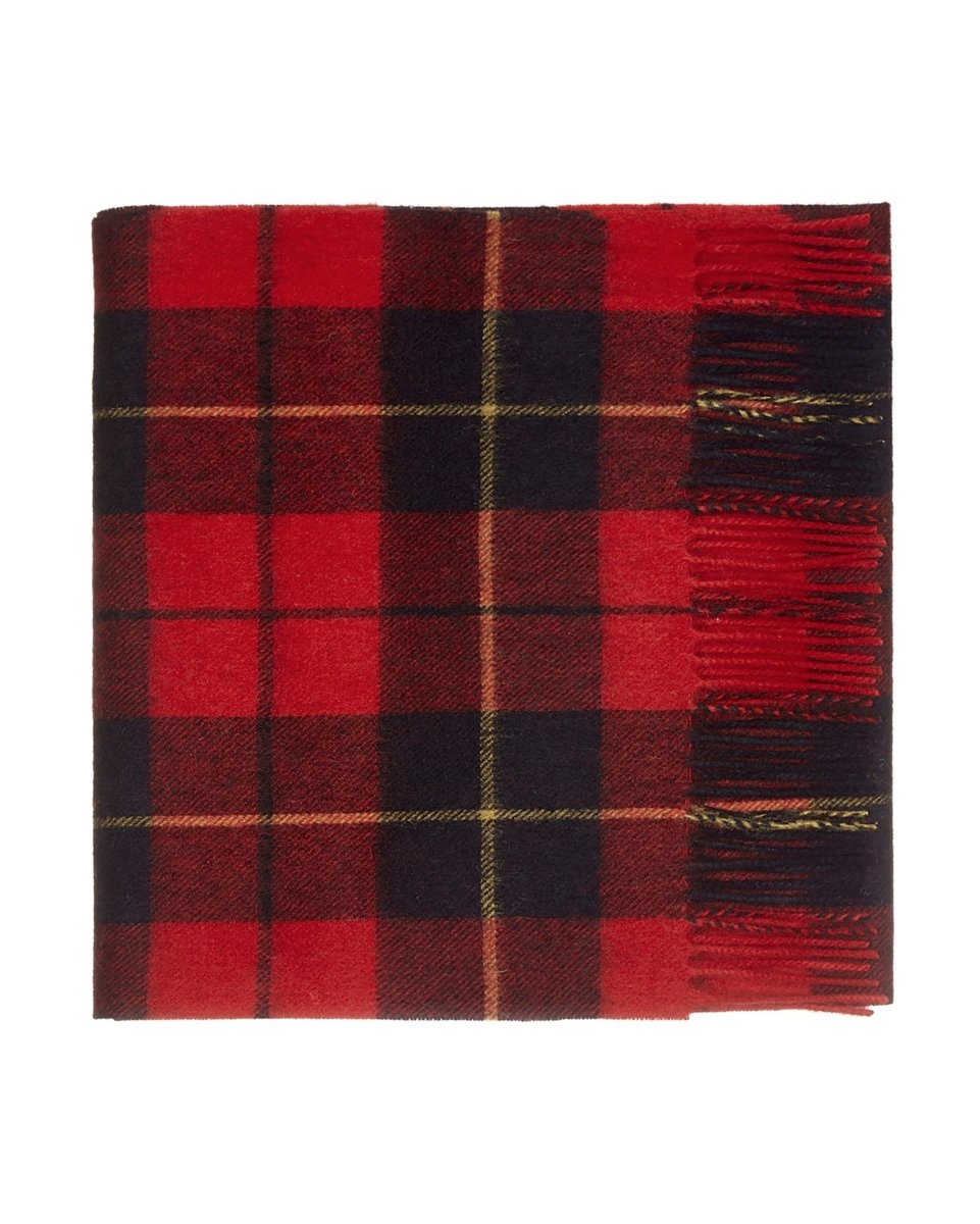 Pure Lambswool Tartan Scarf - LonaScott