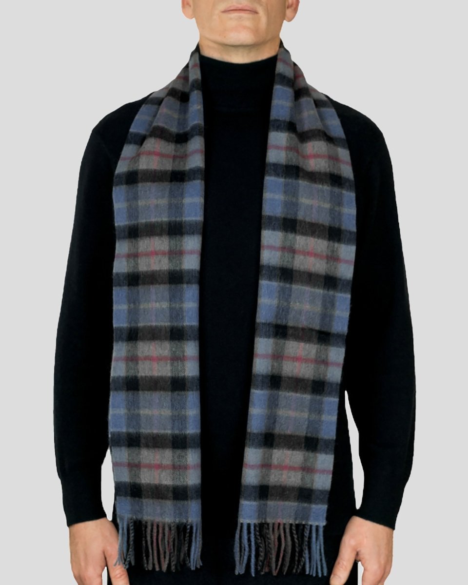 Pure Lambswool Tartan Scarf - LonaScott