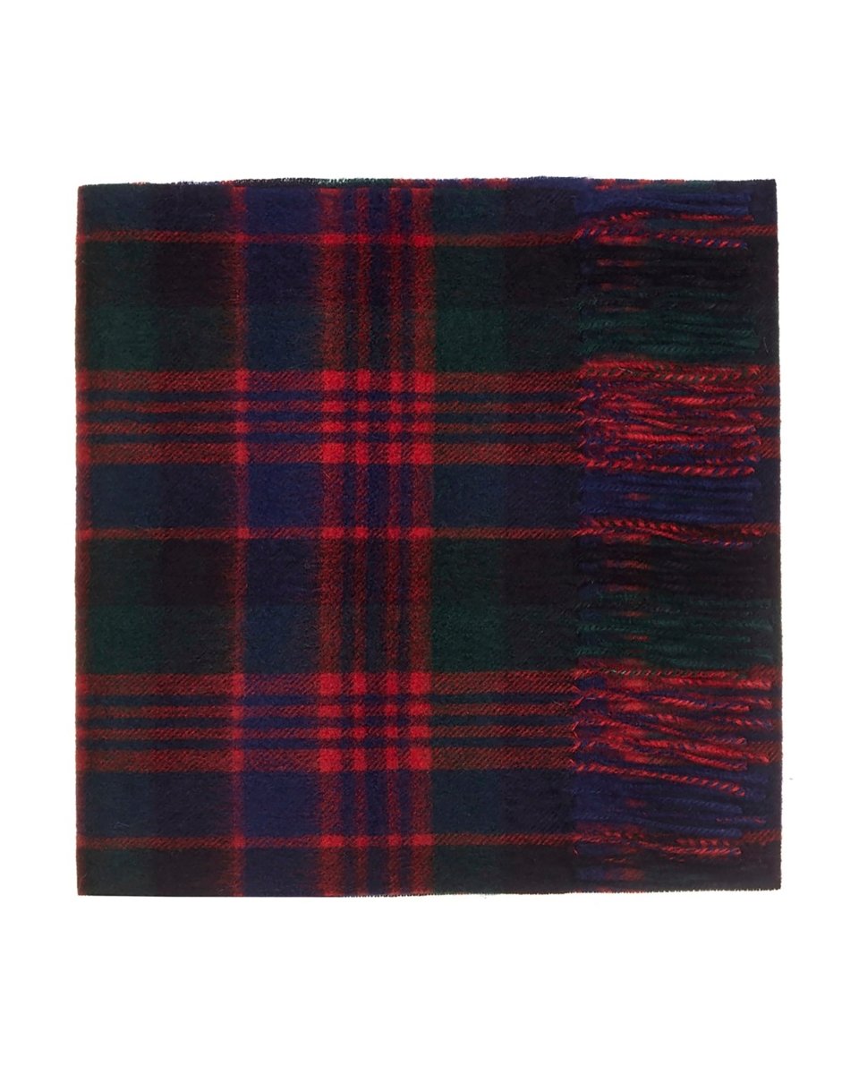 Pure Lambswool Tartan Scarf - LonaScott