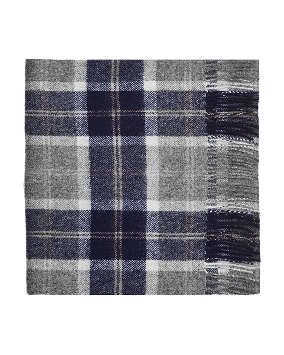 Pure Lambswool Tartan Scarf - LonaScott