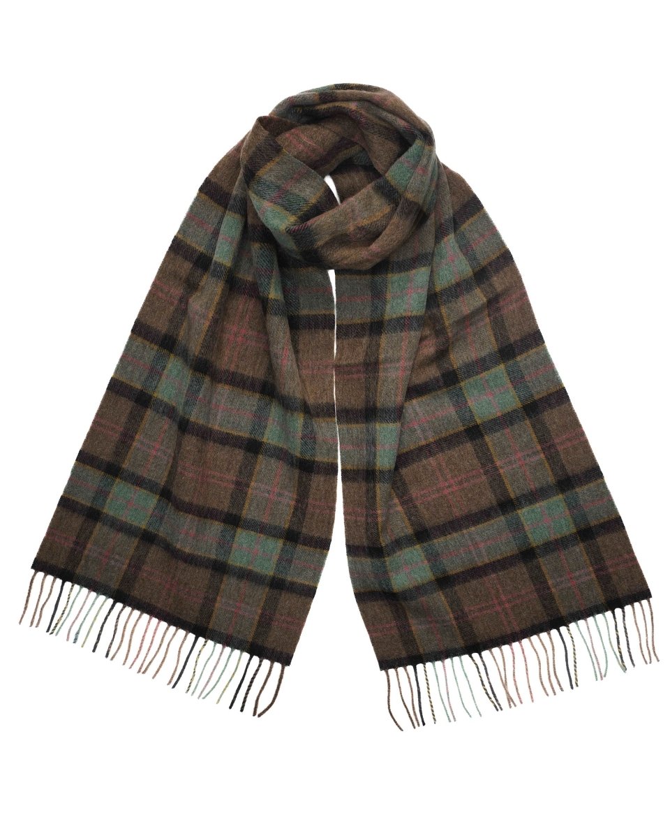 Pure Lambswool Tartan Scarf - LonaScott
