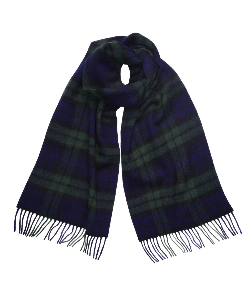 Pure Lambswool Tartan Scarf - LonaScott