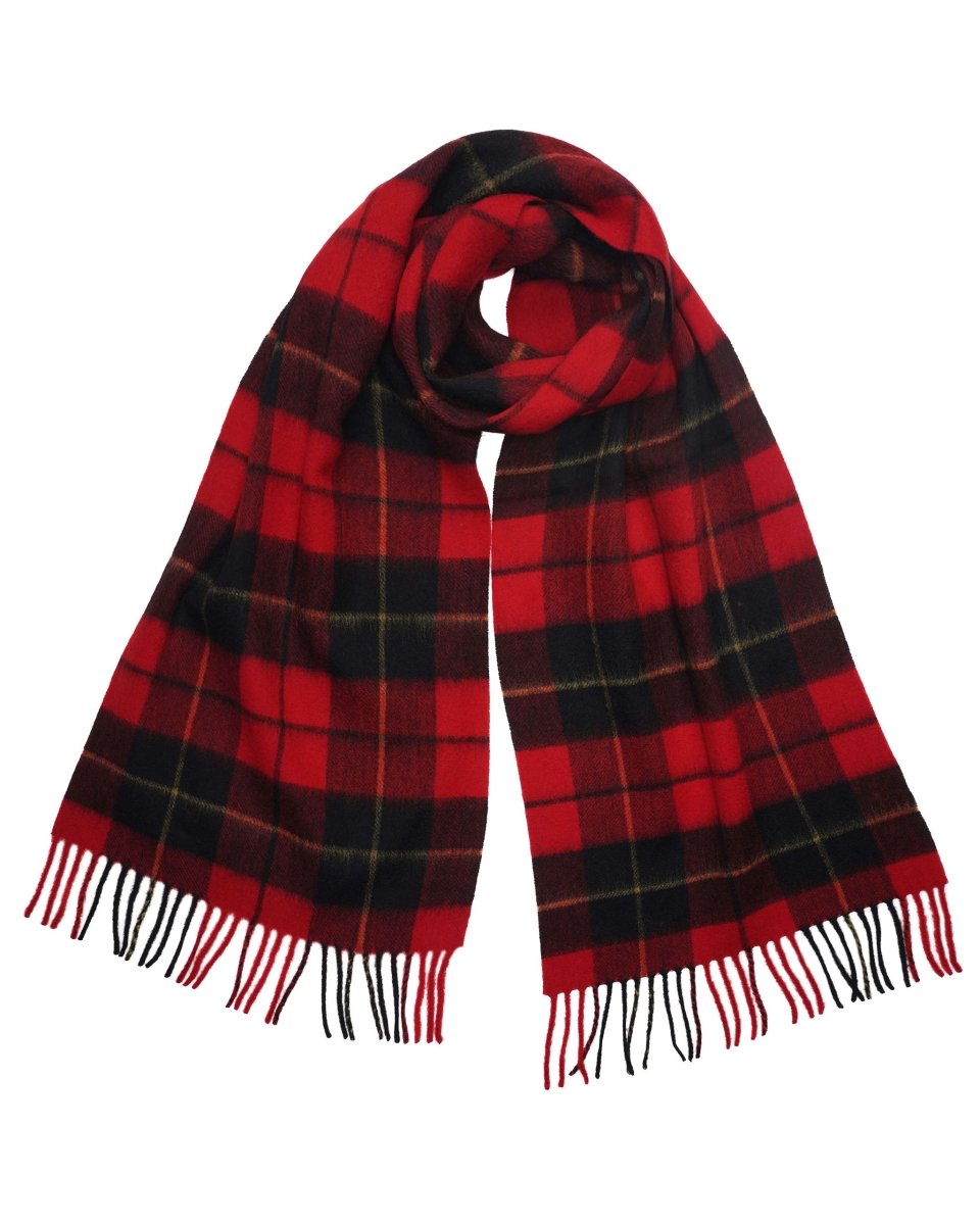 Pure Lambswool Tartan Scarf - LonaScott