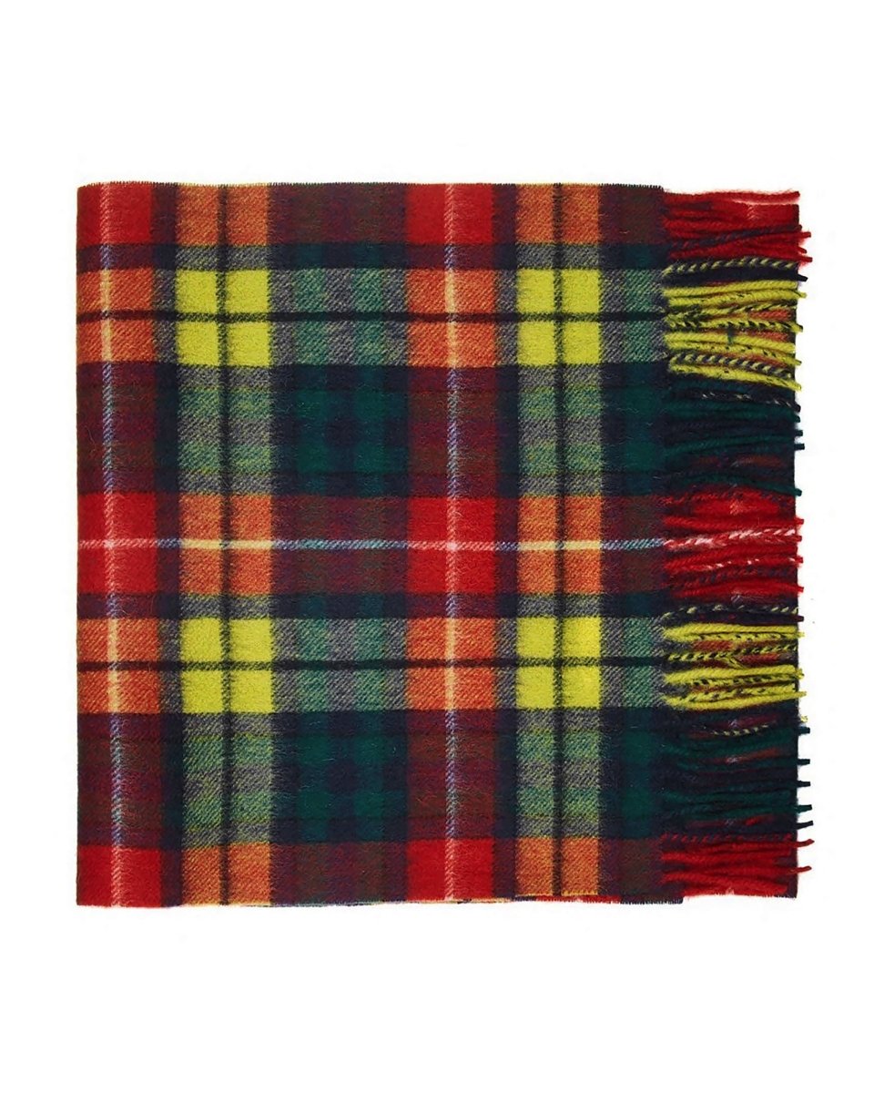 Pure Lambswool Tartan Scarf - LonaScott