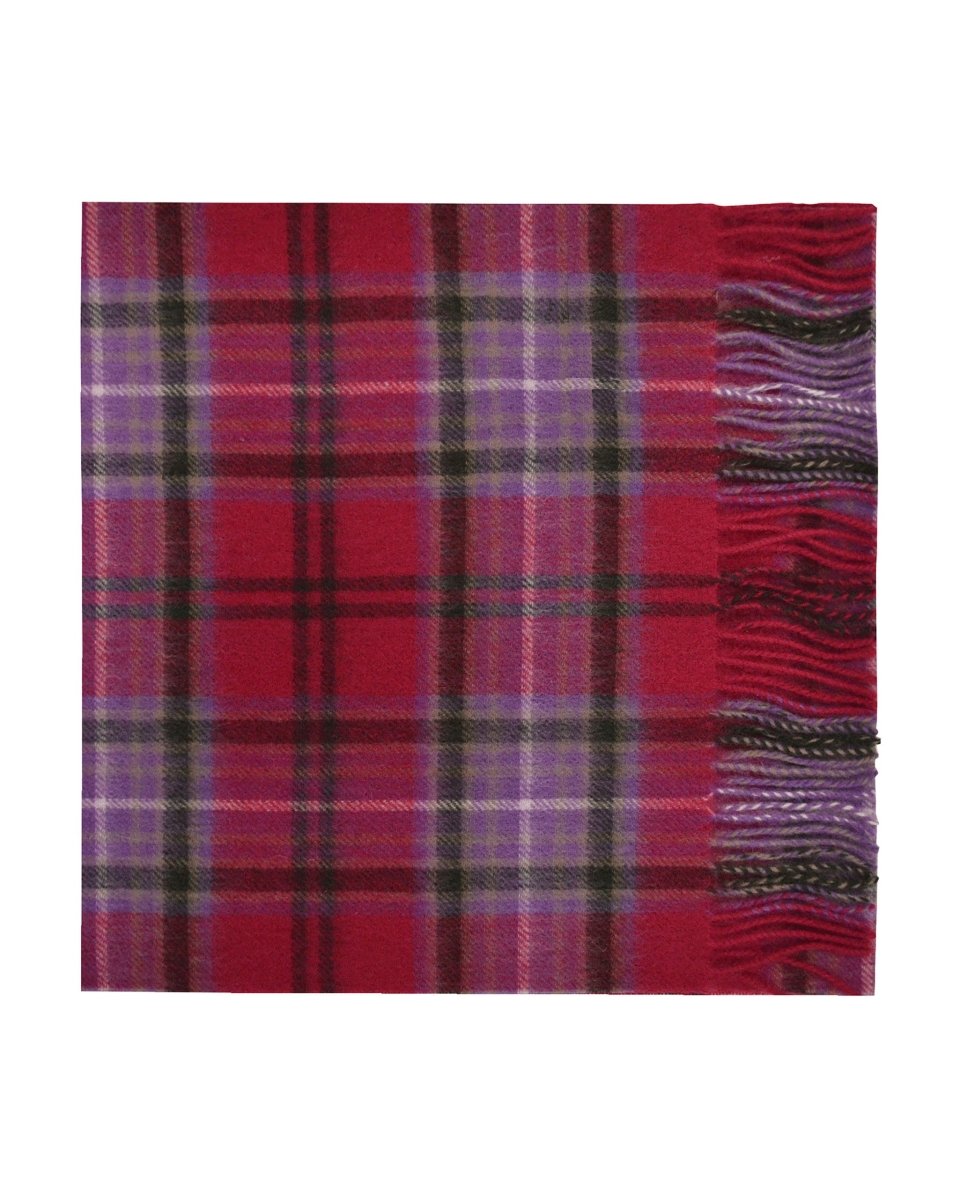 Pure Lambswool Tartan Scarf - LonaScott