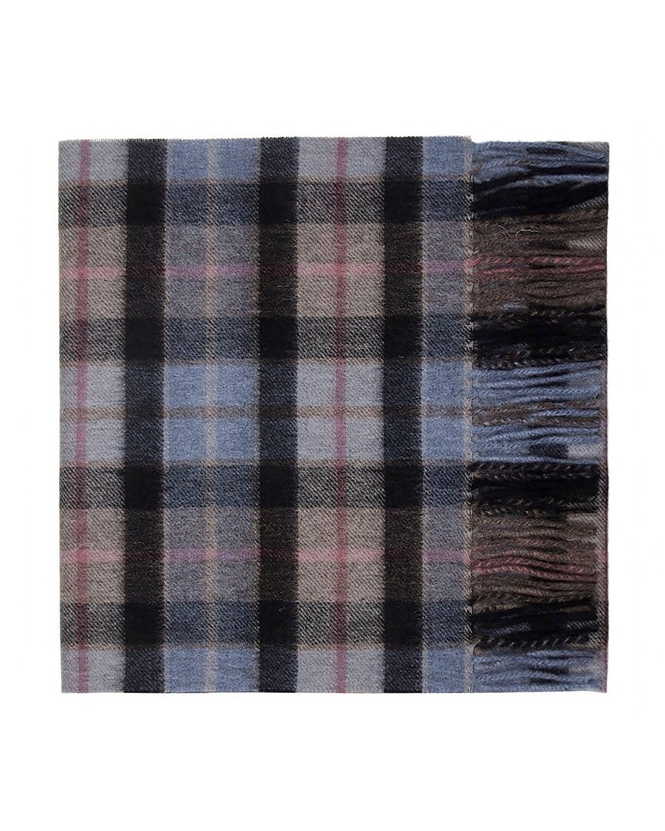 Pure Lambswool Tartan Scarf - LonaScott