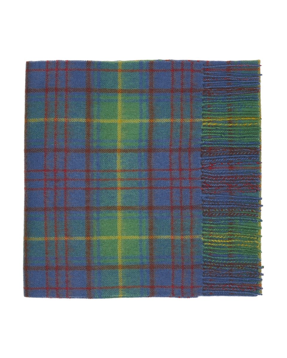 Pure Lambswool Tartan Scarf - LonaScott
