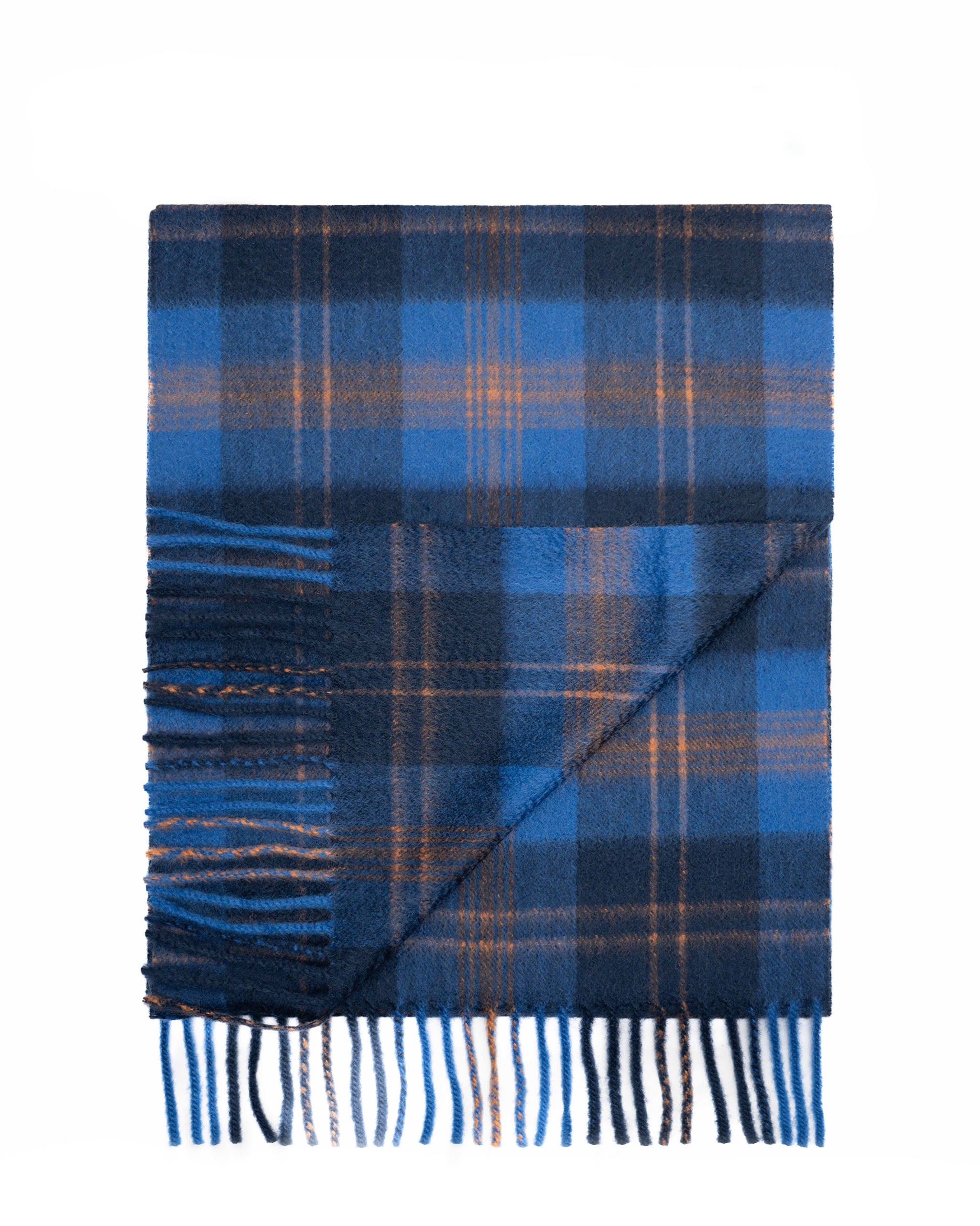 Pure Cashmere Tartan Scarf