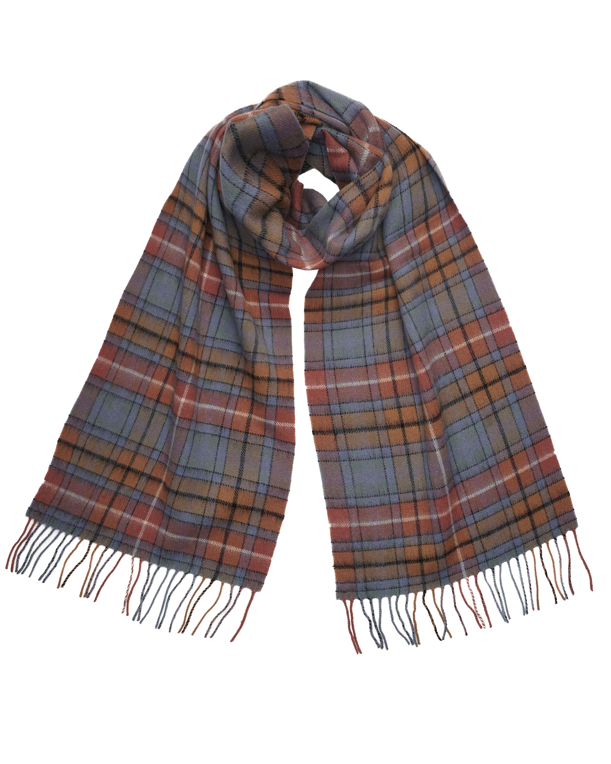 Pure Lambswool Tartan Scarf