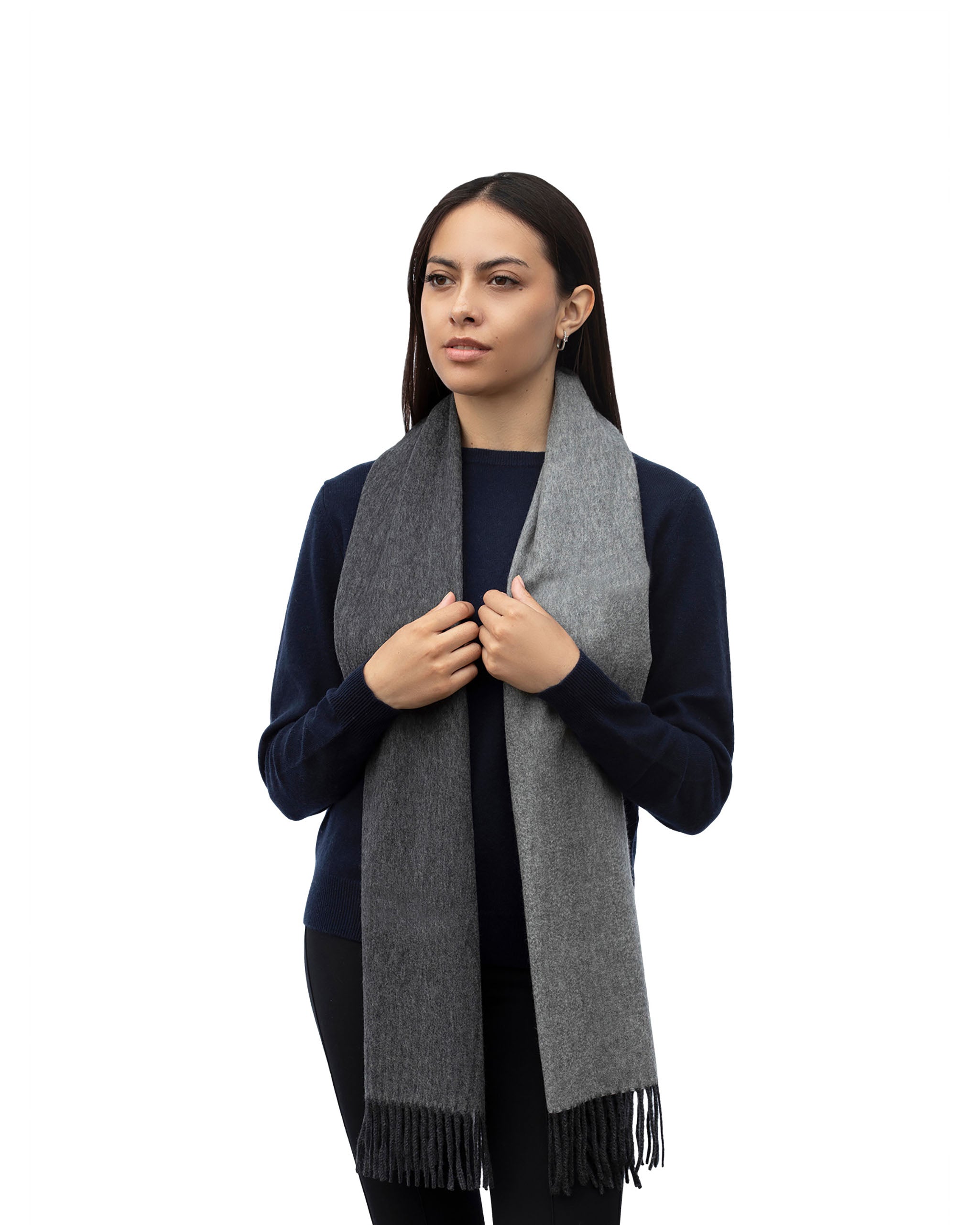 Reversible Cashmere Scarf