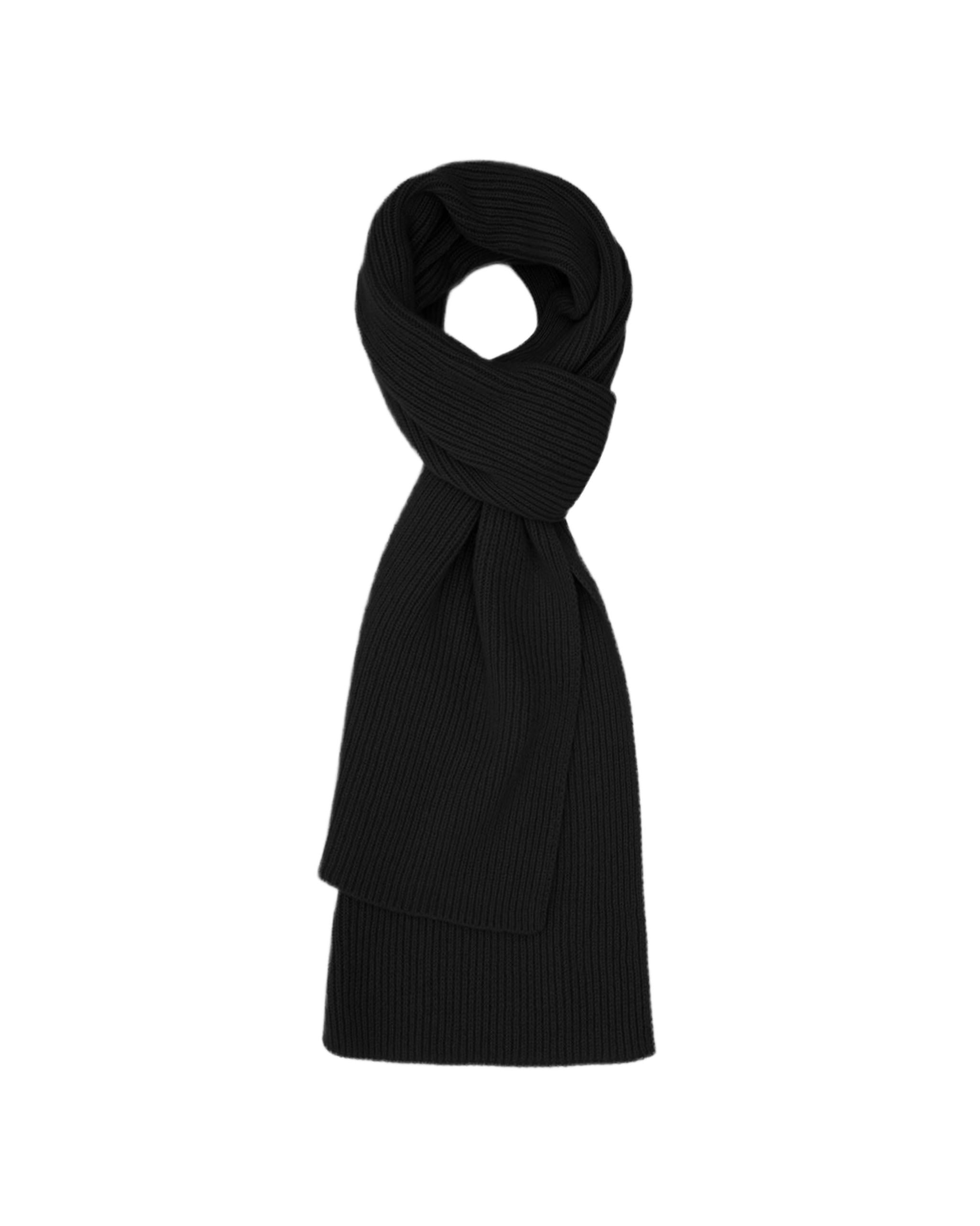 Cashmere Ribbed Scarf